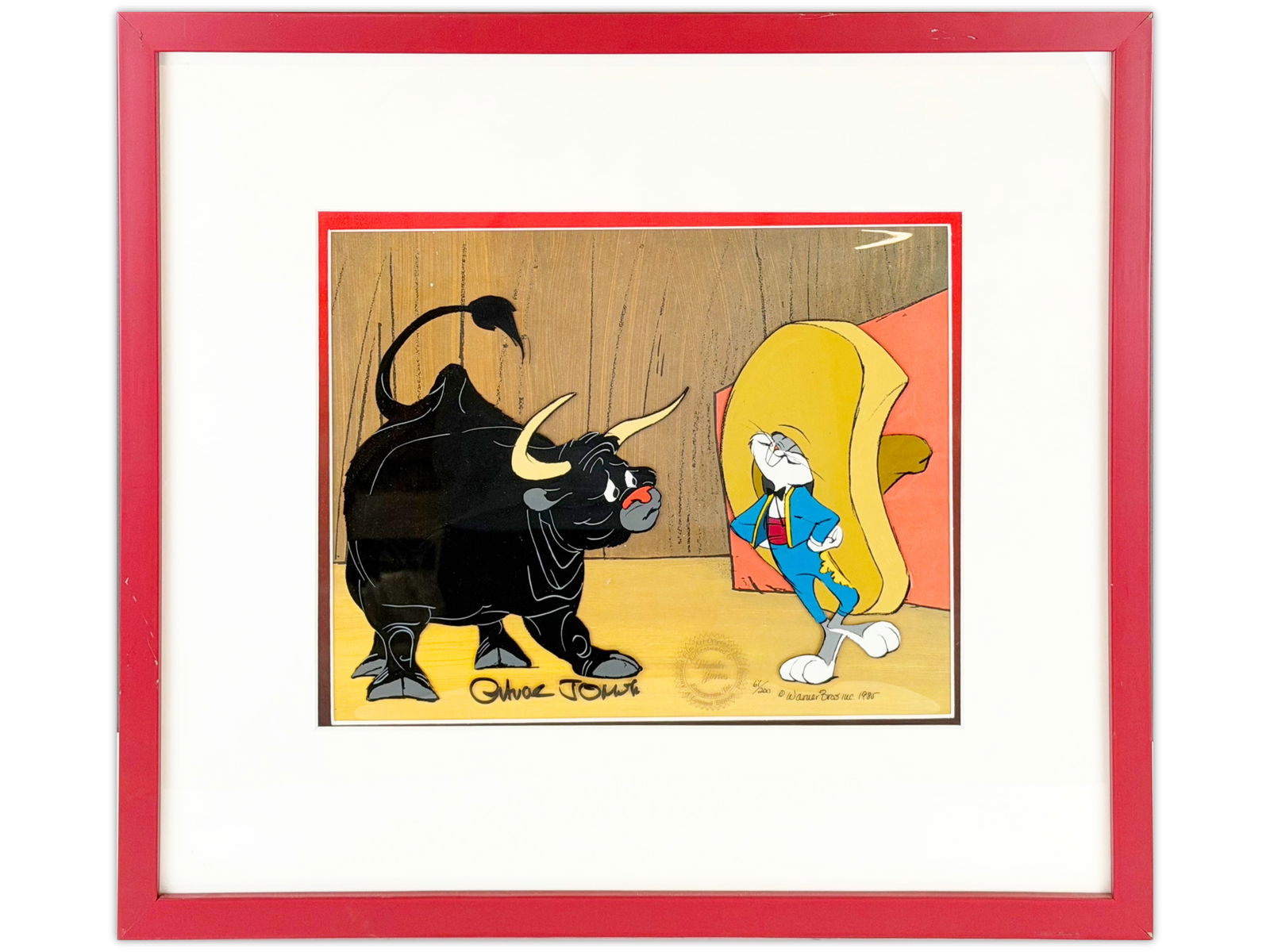 Bugs Bunny Ltd Edition Cel Signed by Chuck Jones (1 of 1)