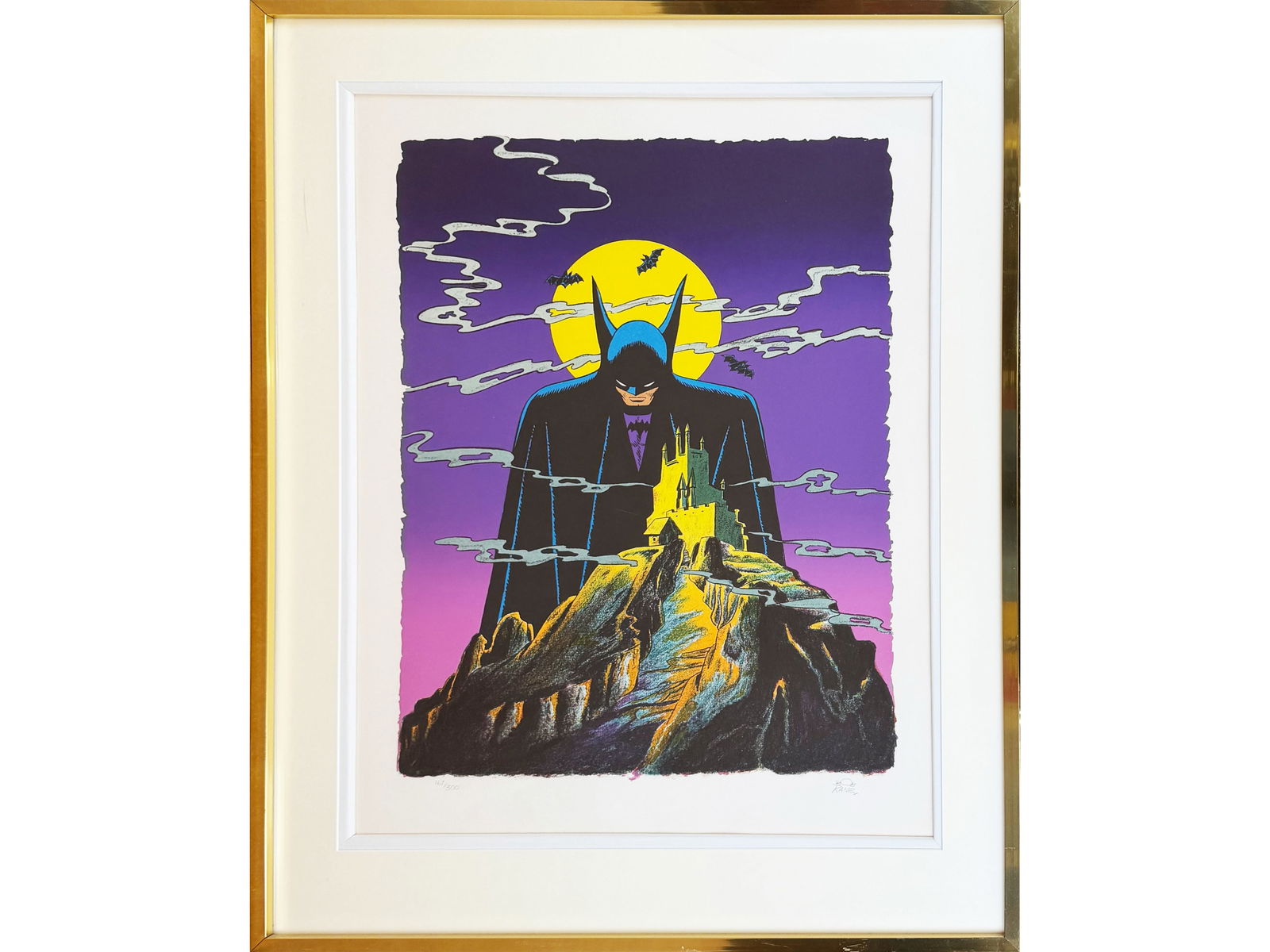 Bob Kane Signed Batman Limited Edition Lithograph (1 of 2)