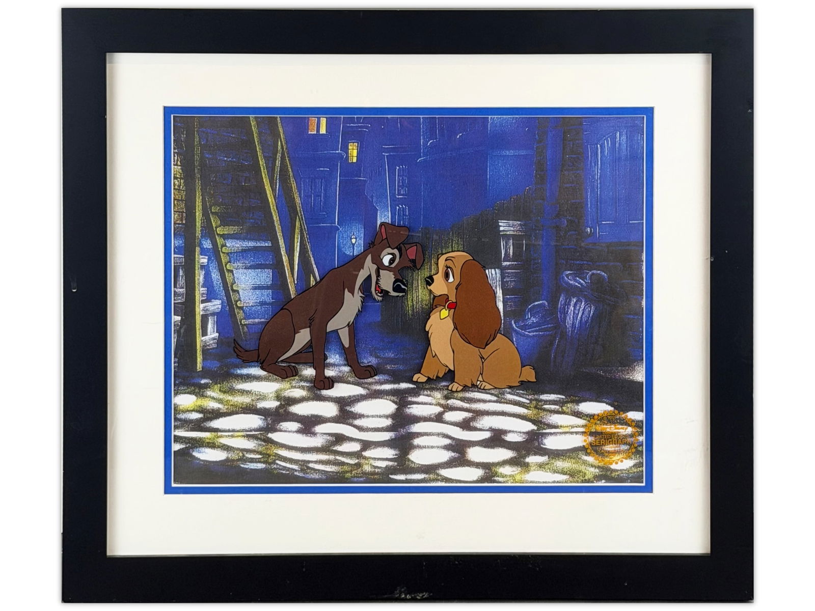 Walt Disney Lady and the Tramp Sericel (1 of 1)