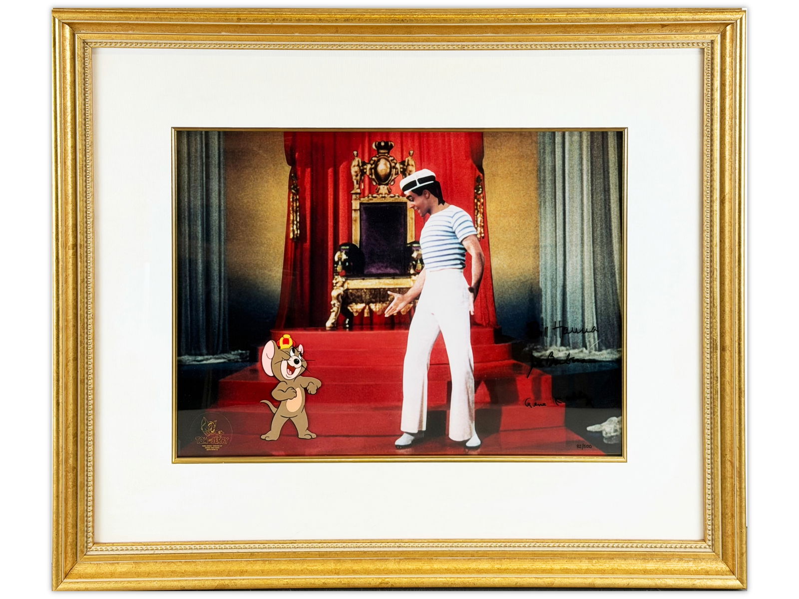 Signed Hanna Barbera Ltd Ed Cel Gene Kelly (1 of 3)