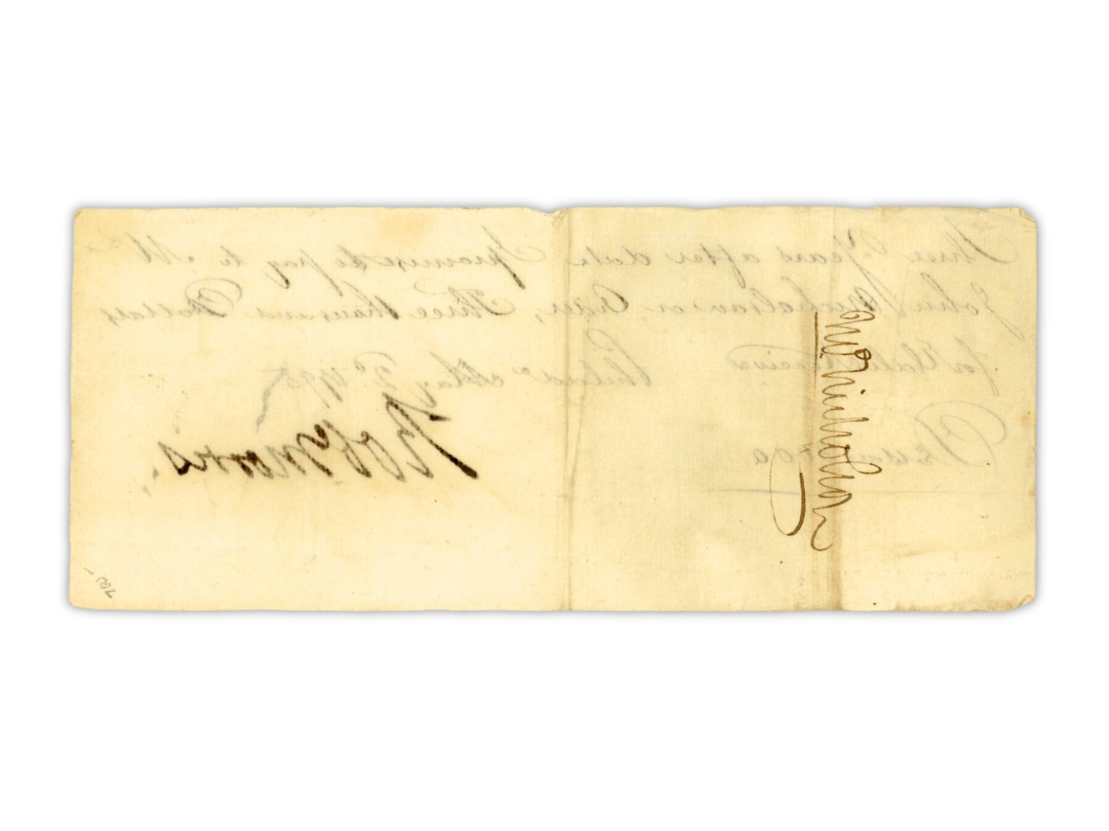 Robert Morris Signed Promissory Note, 1795 - 2