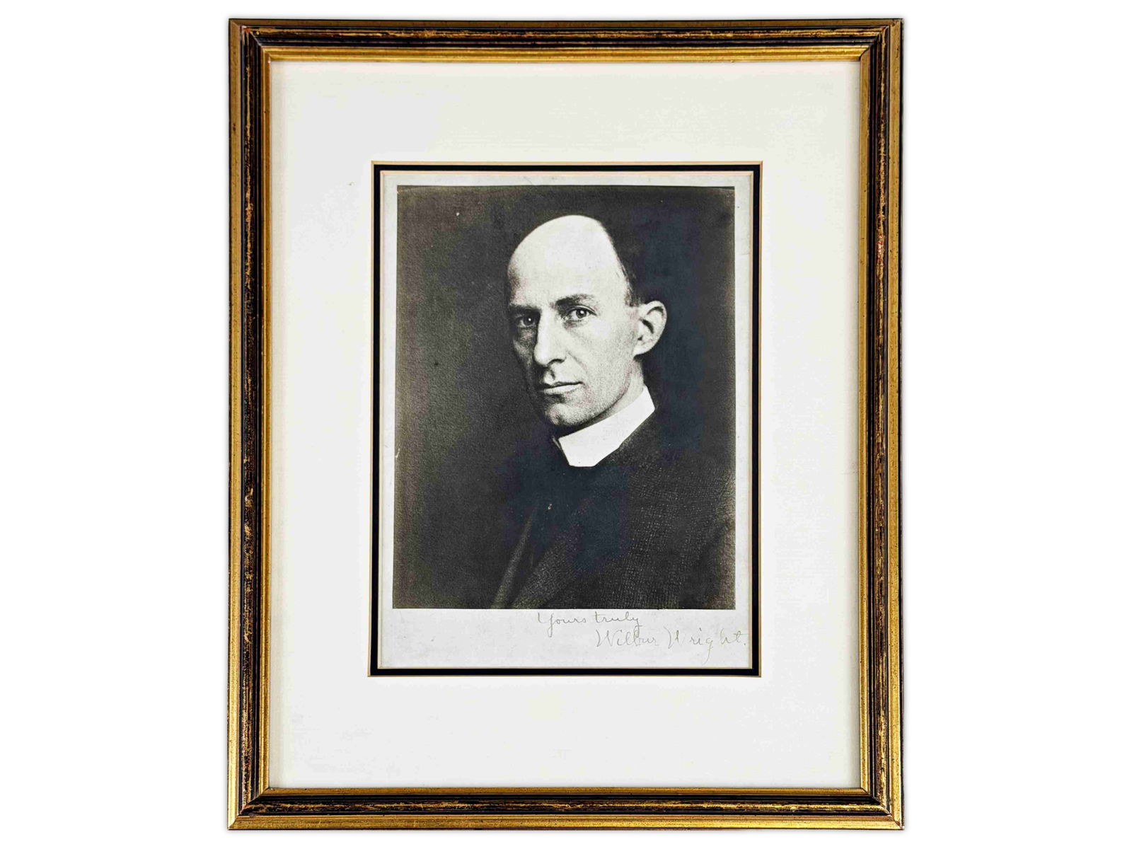 Wilbur Wright Signed Portrait Photograph JSA - 4