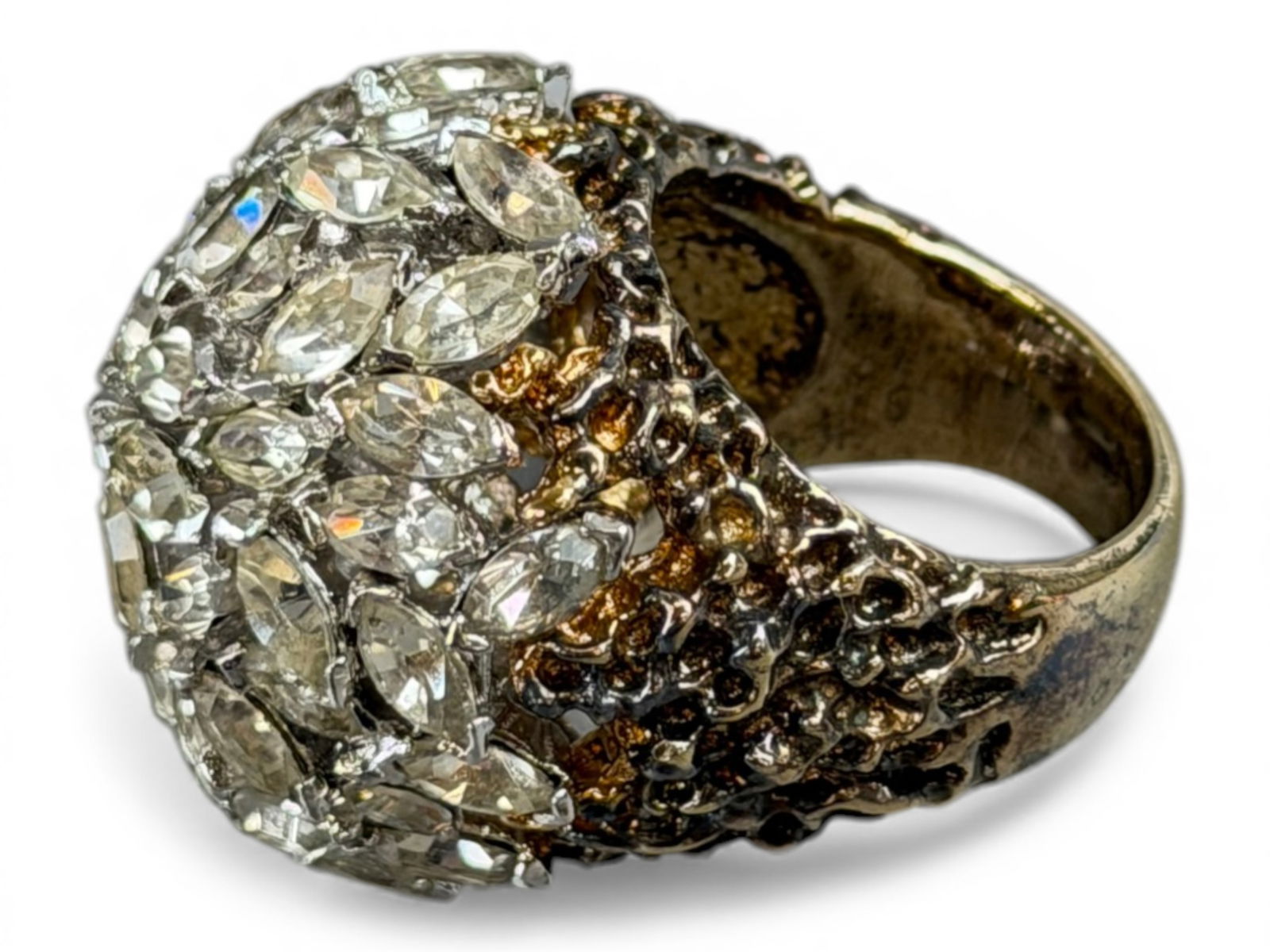 Lana Turners Worn Bubble Ring - 5