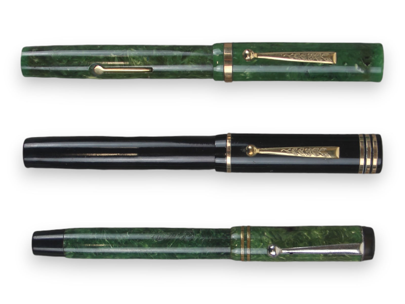 (3) Celluloid Fountain Pens Inc. National (1 of 3)
