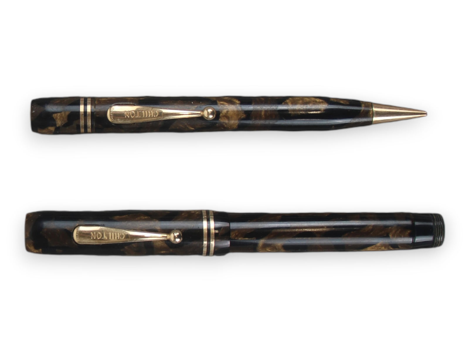 Chilton Long Island Black & Gold Fountain Pen Set (1 of 5)