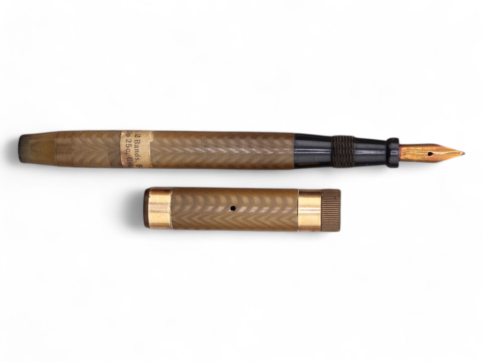 Parker Lucky Curve 23 1/2 Stickered Fountain Pen (1 of 6)