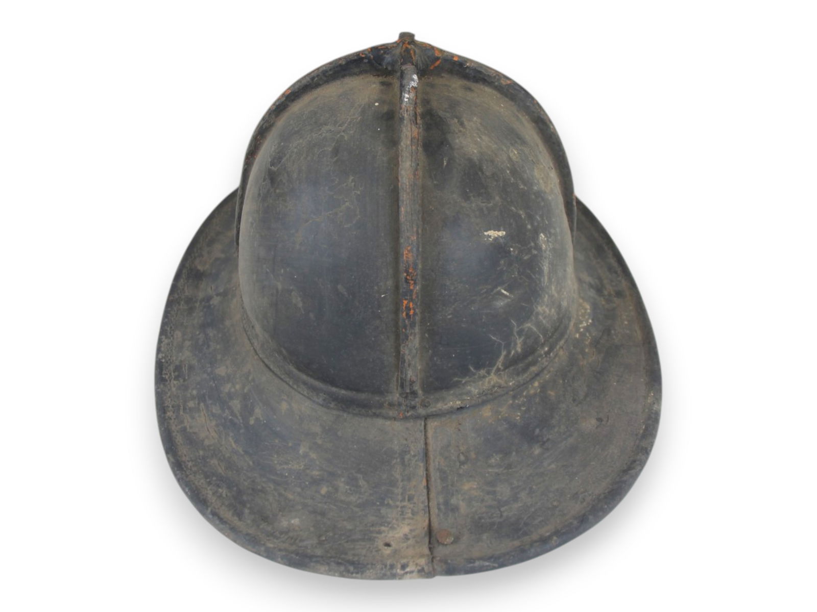 (2) Cairns NFD Leather Fire Helmets - 4