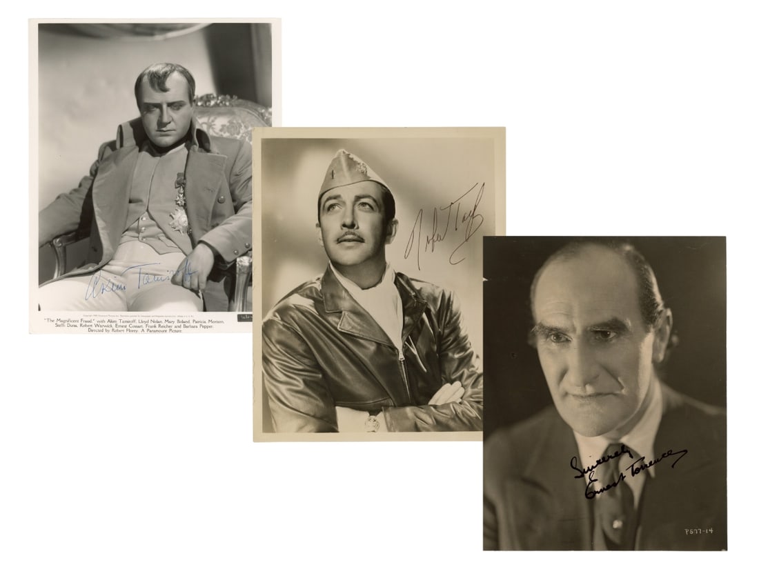 Estate Autograph Lot (150+) pieces (1 of 13)