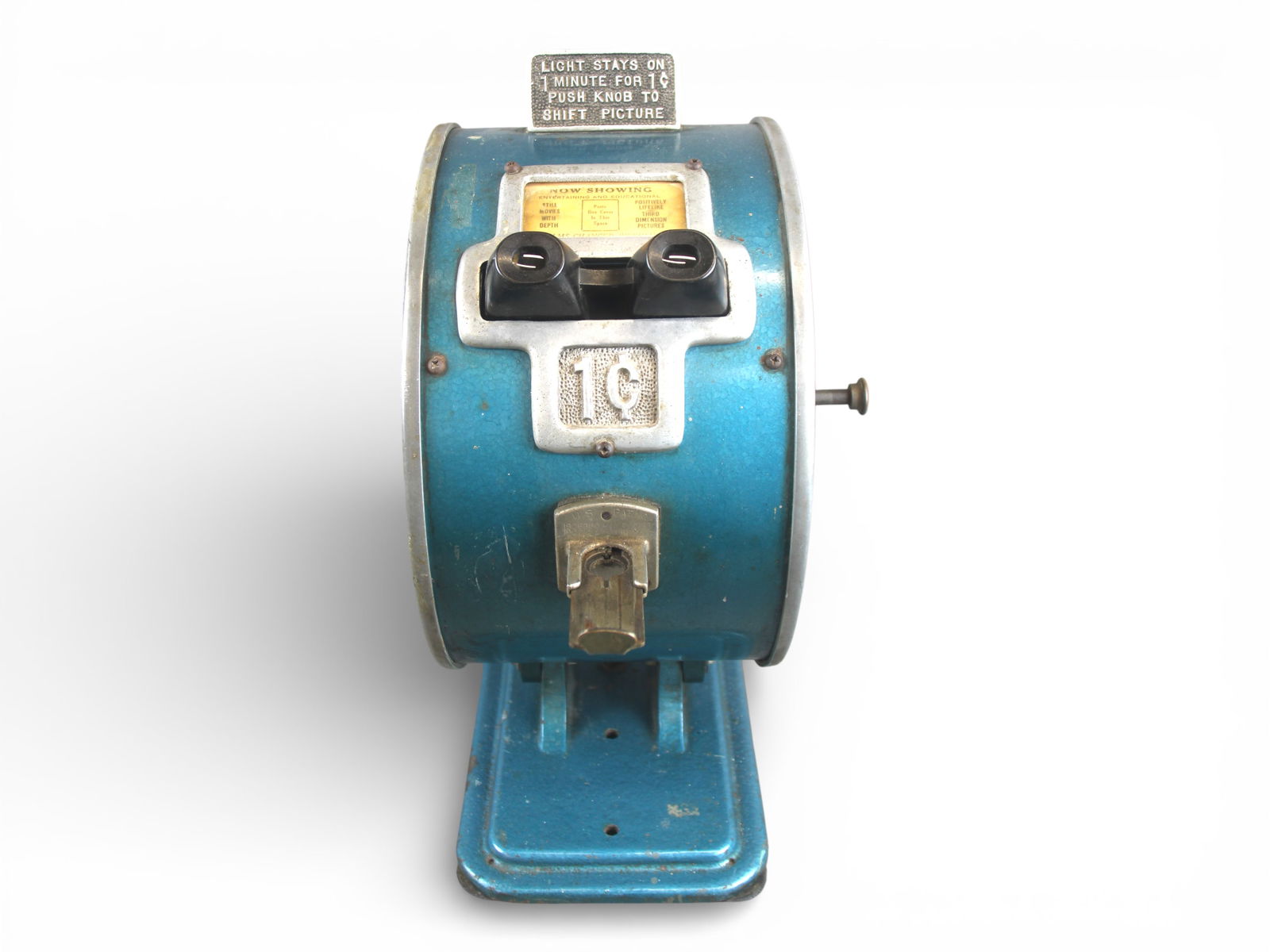 1 Cent View-a-Scope Coin Op Viewer Machine - 2