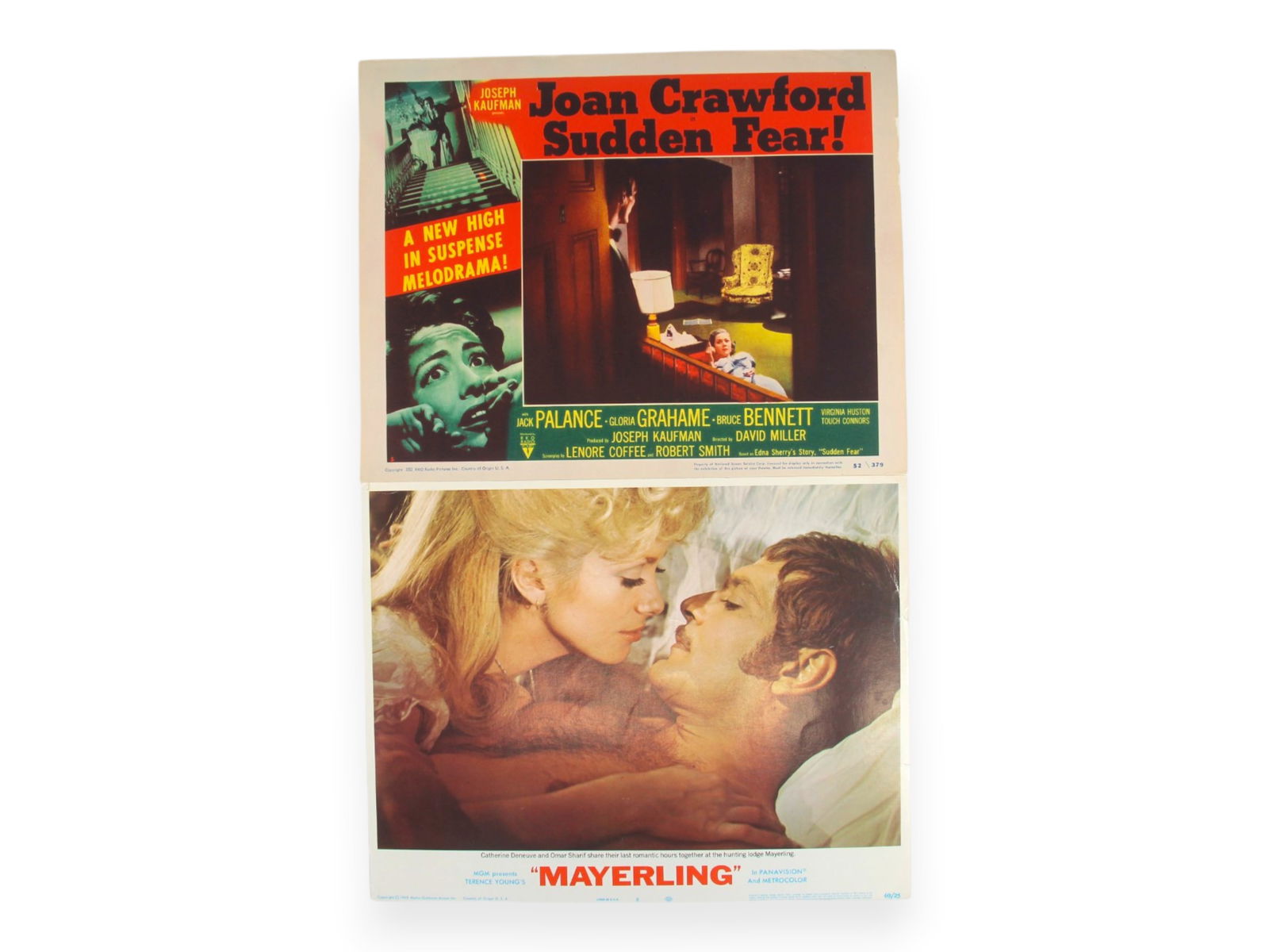 (44) Lobby Cards, 1950-60's - 10