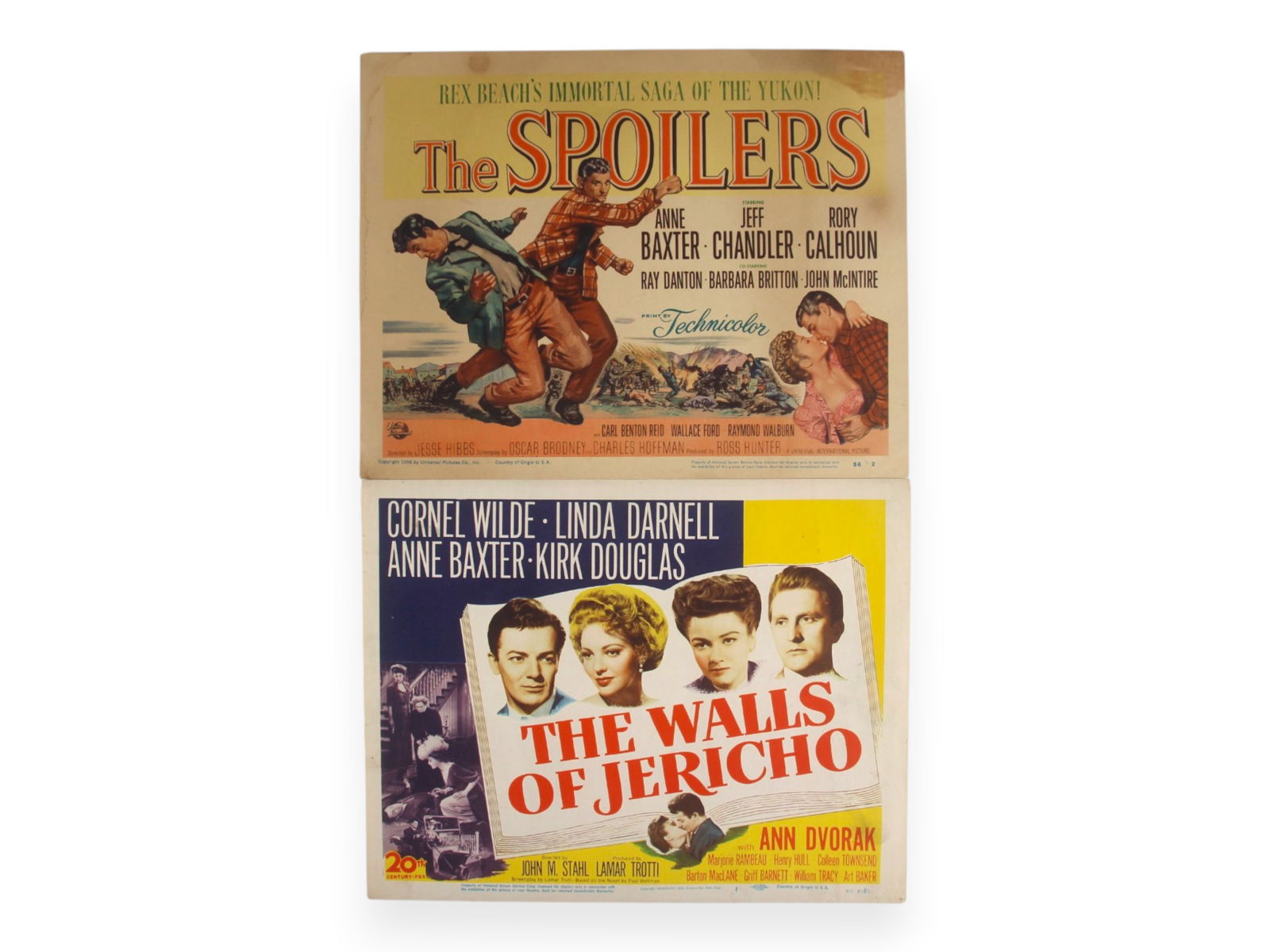 (44) Lobby Cards, 1950-60's - 7