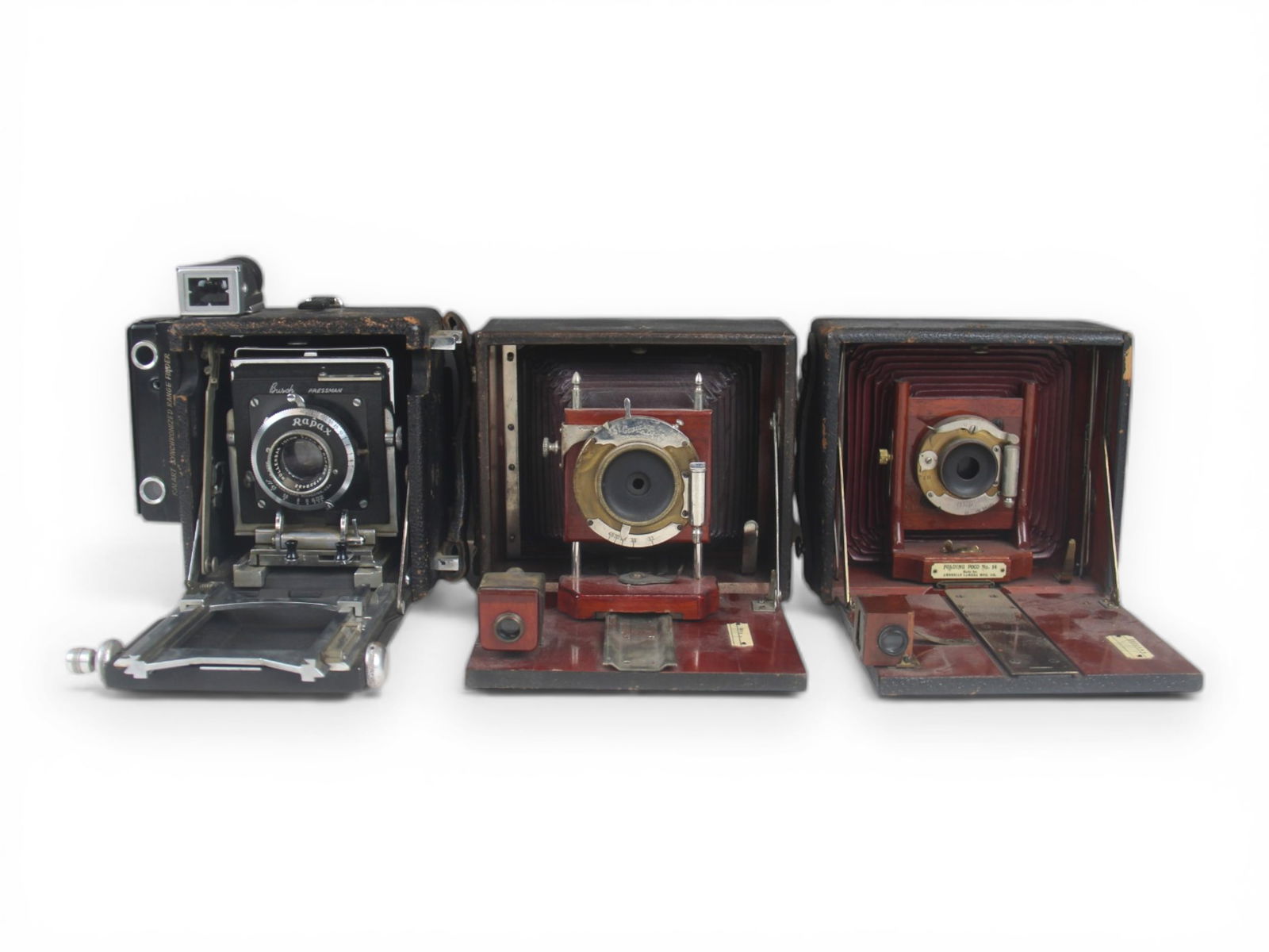 (3) Antique Folding Cameras - Poco & Busch (1 of 11)