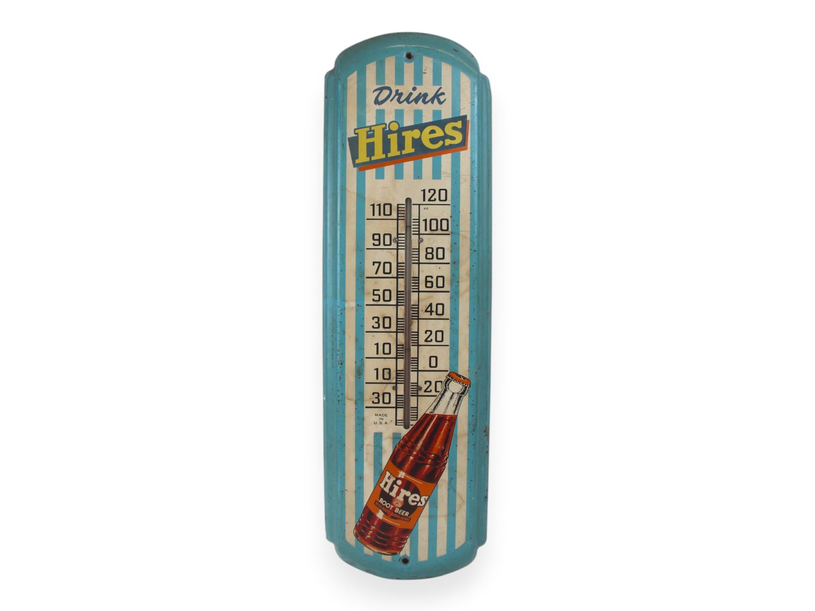 Drink Hires Root Beer Advertising Thermometer (1 of 2)