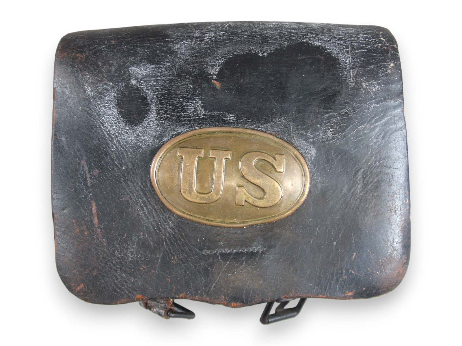 (2) U.S. 1855 Cartridge Boxes - 2