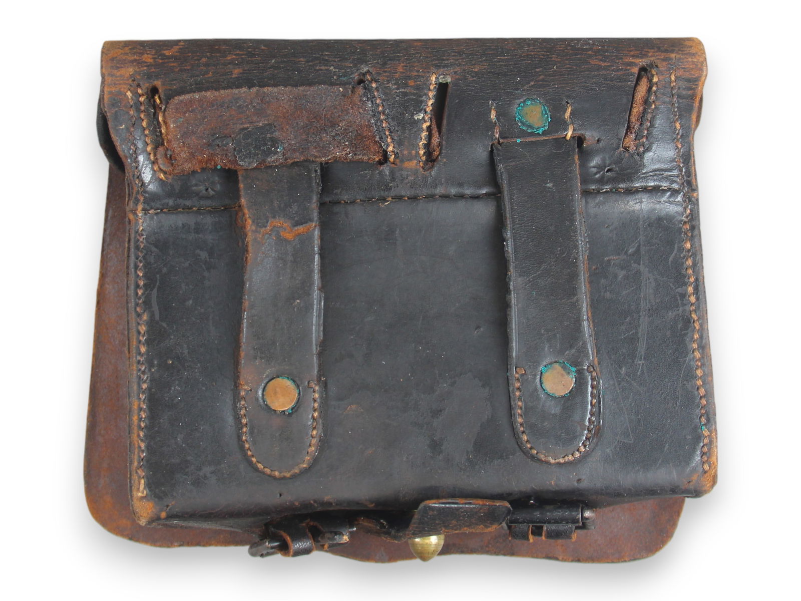 (2) U.S. 1855 Cartridge Boxes - 7