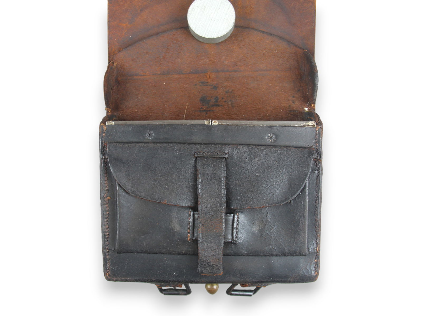 (2) U.S. 1855 Cartridge Boxes - 9