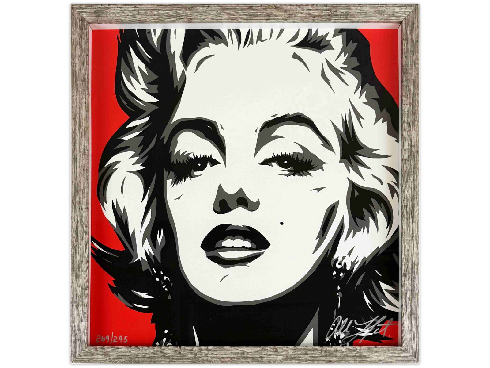 Allison Lefcort Signed Marilyn Monroe Lithograph (1 of 1)