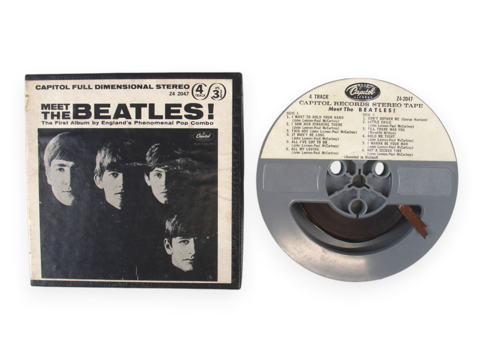 Meet The Beatles Reel to Reel Tape in Box (1 of 4)