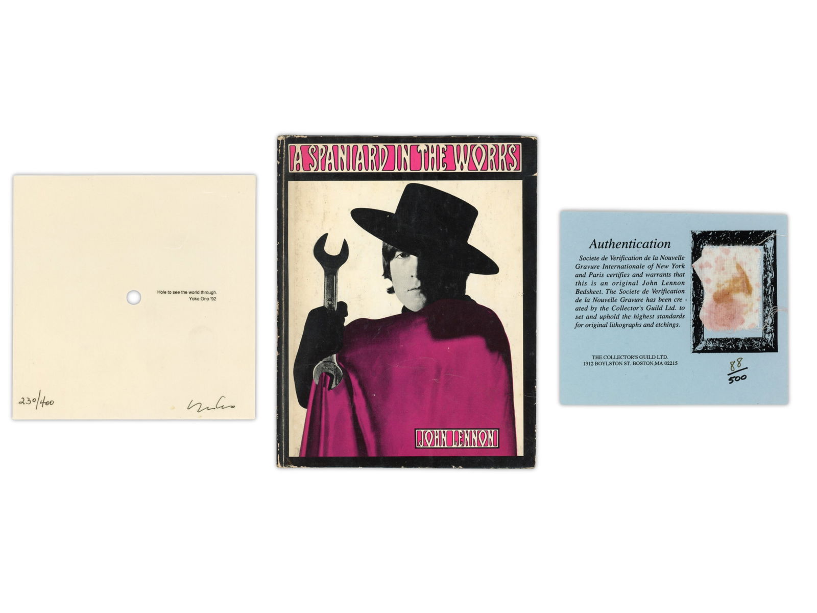 Yoko Ono John Lennon Items - 2