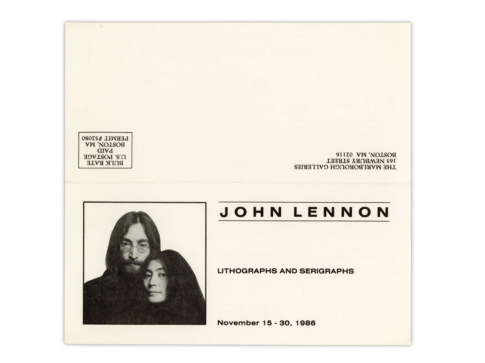 Yoko Ono John Lennon Items - 3