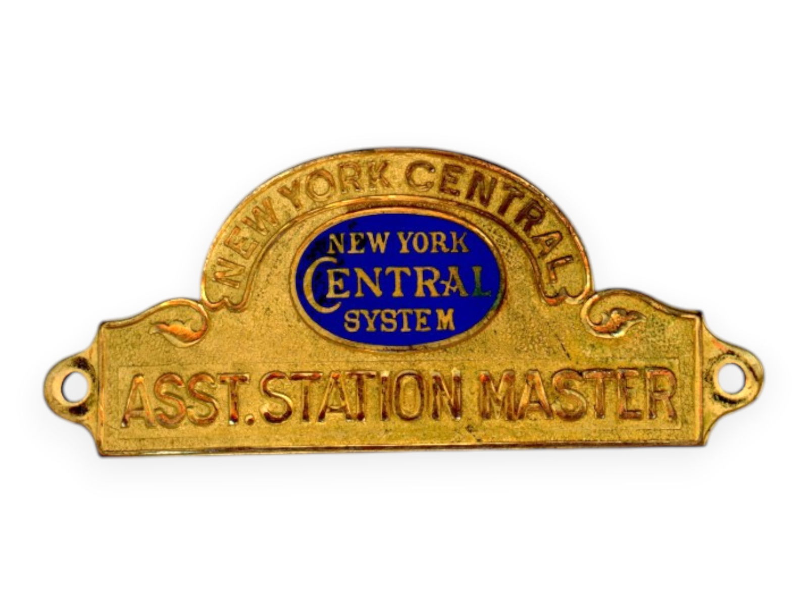 Vintage New York Central Lines Asst Station Master (1 of 2)