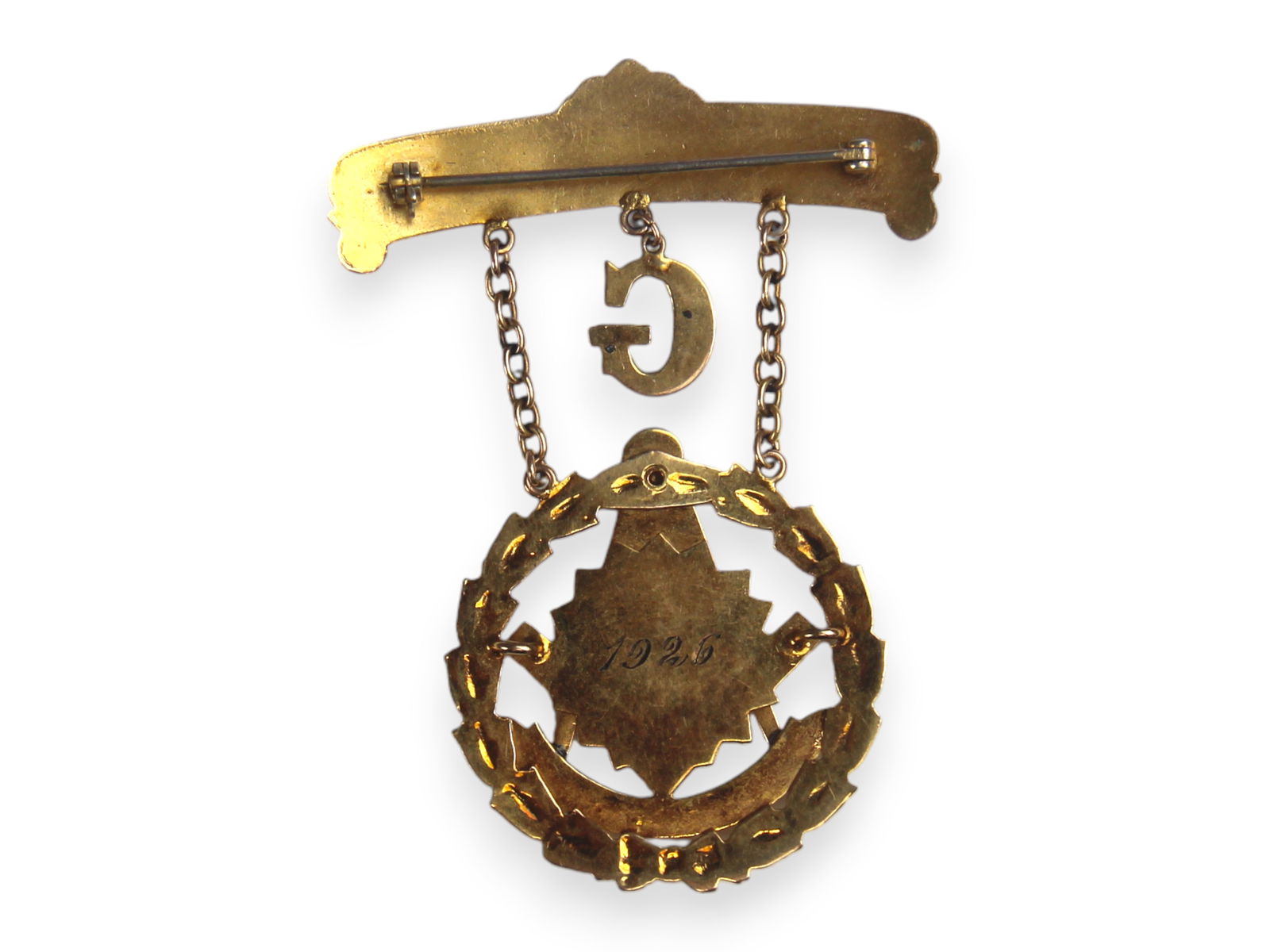 Gold Masonic Badge - 2