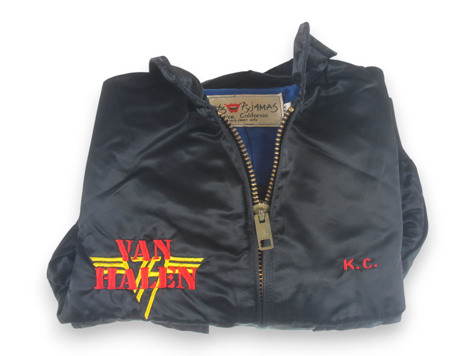 Van Halen 1984 Black Tour Jacket (1 of 2)