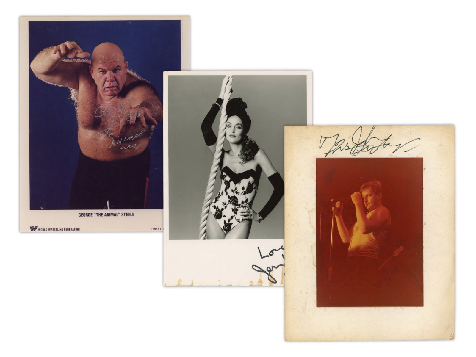 (18) In-Person Signed Photos: (18) In-person Signed Photos,1) Little Richard, 2) Four Tops, 3) Southside Johnny, 4-5) Buddy Guy, 6) Buffalo Bob Smith & Howdy Doody, 7) Tiny Tim, 8) Larry Storch F-Troop, 9) Kristy McNichol, 10)