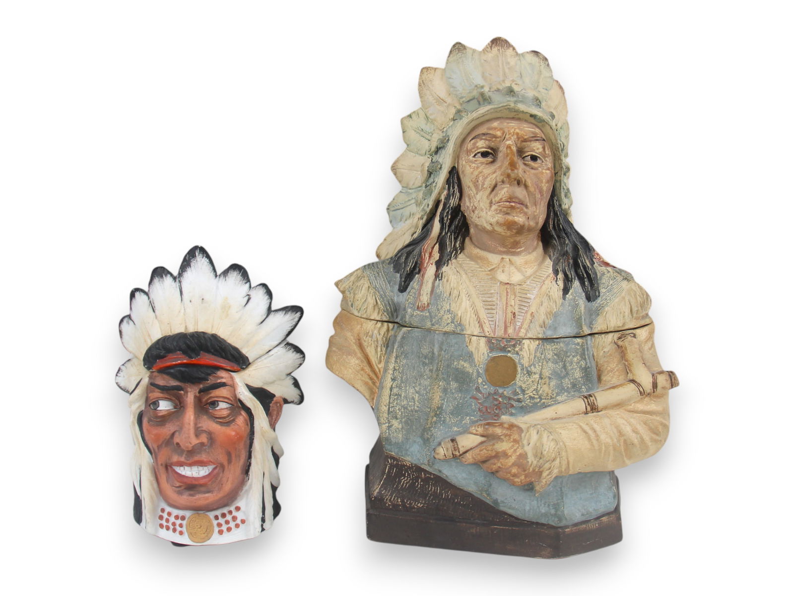 (2) Native American Tobacco Jars (1 of 14)