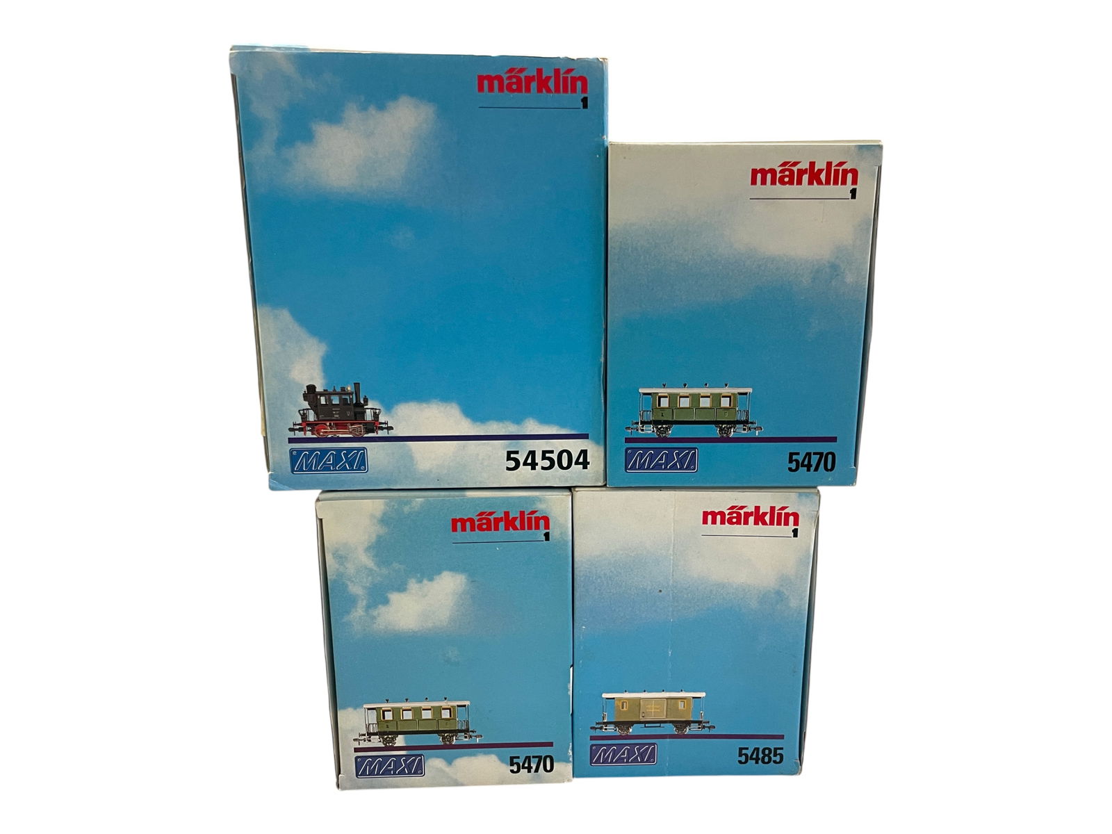 4pc Marklin Maxi Passenger Set - 2