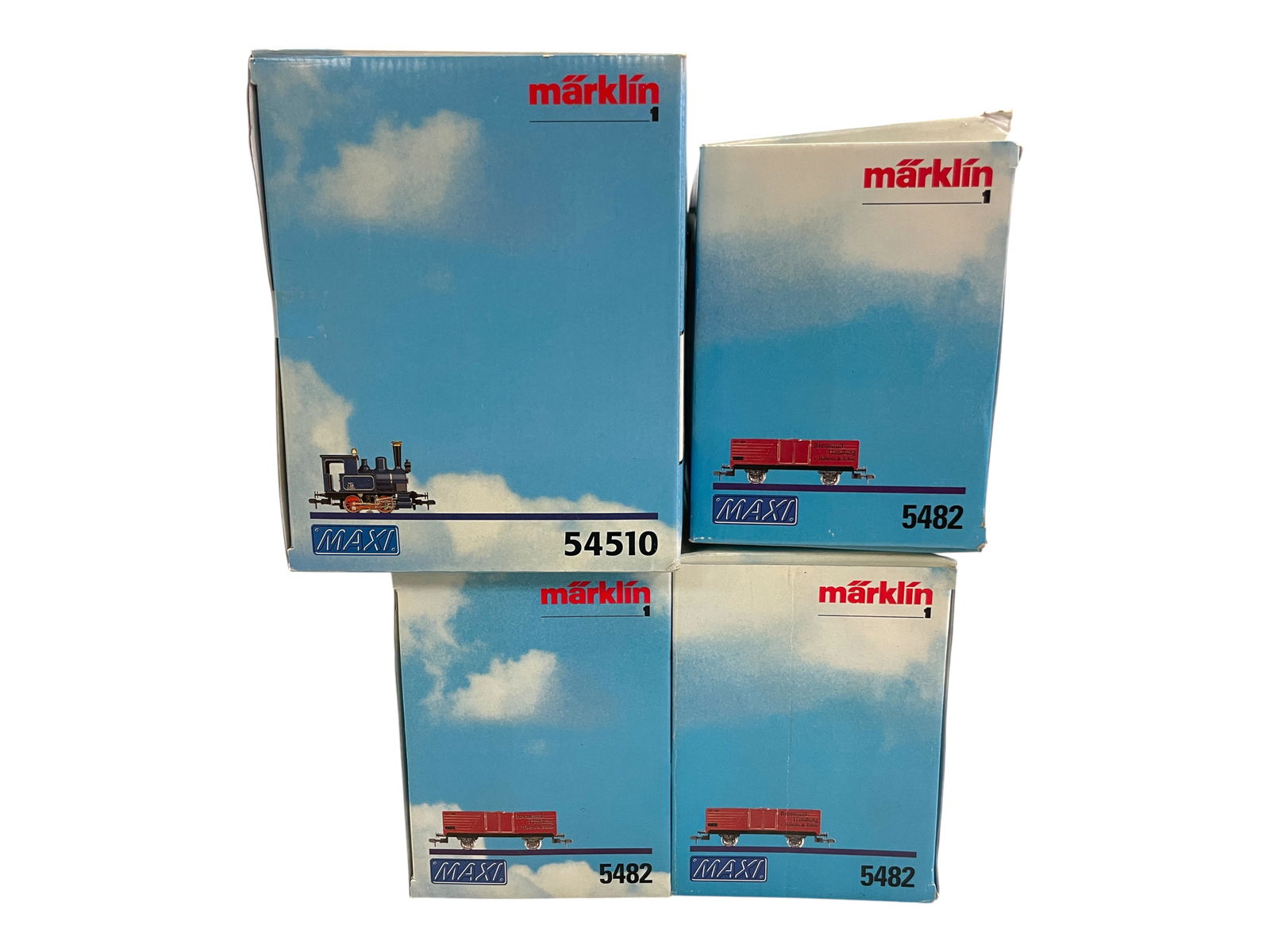 4pc Marklin Maxi Ballast Train Set - 3