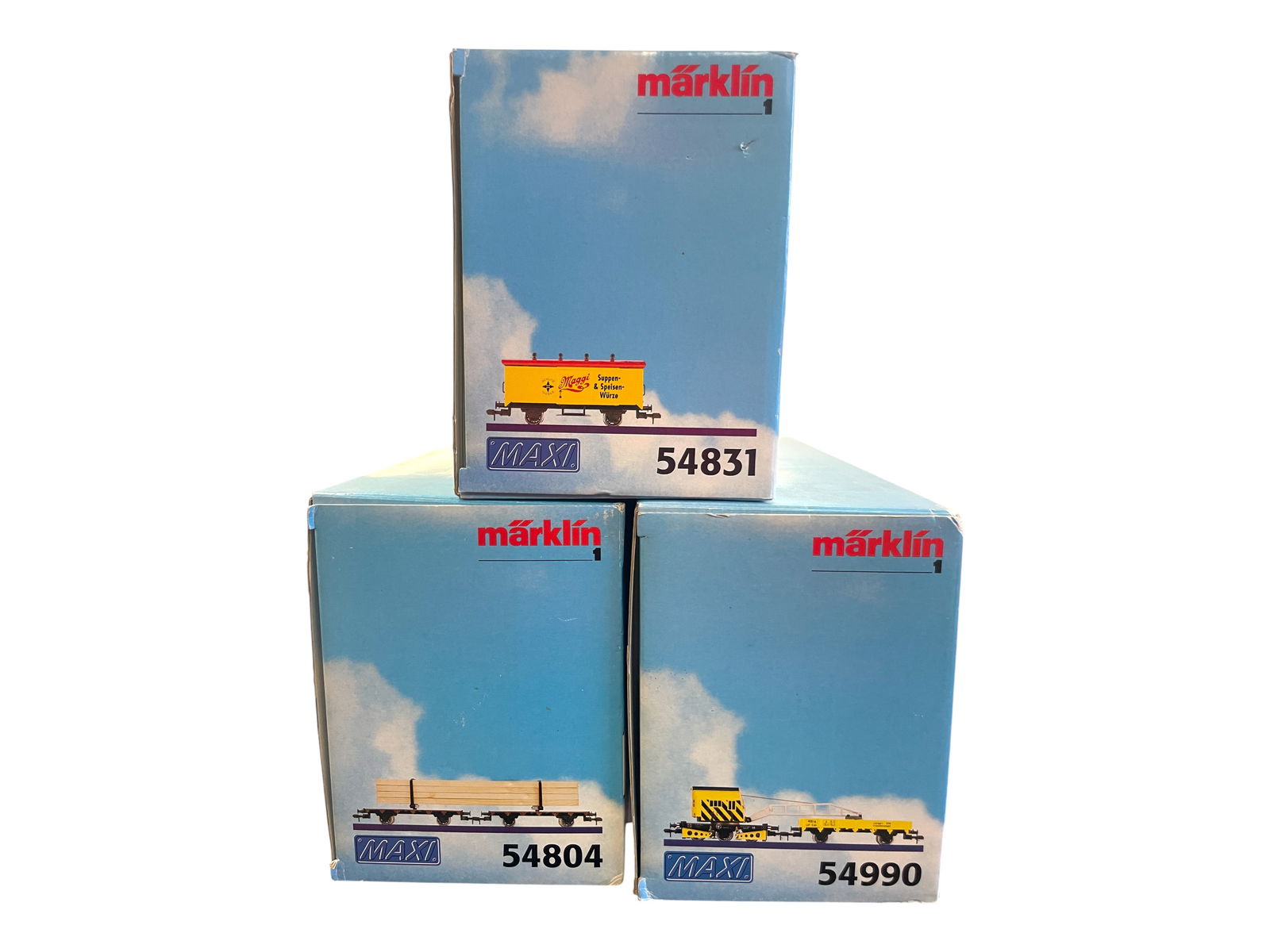 3 Marklin Maxi Freight Cars/Sets - 2