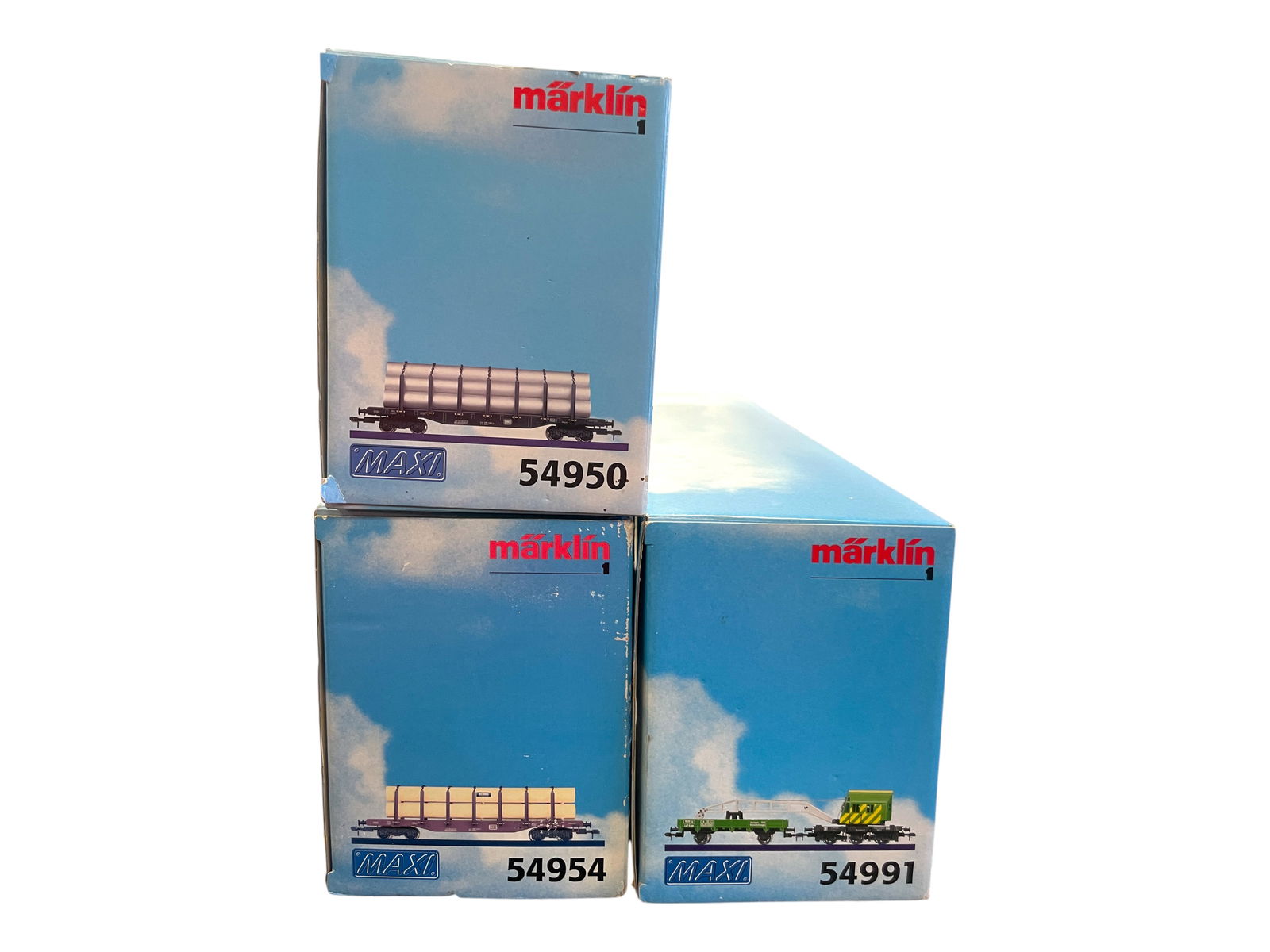 3 Marklin Maxi Freight Cars/Sets - 2