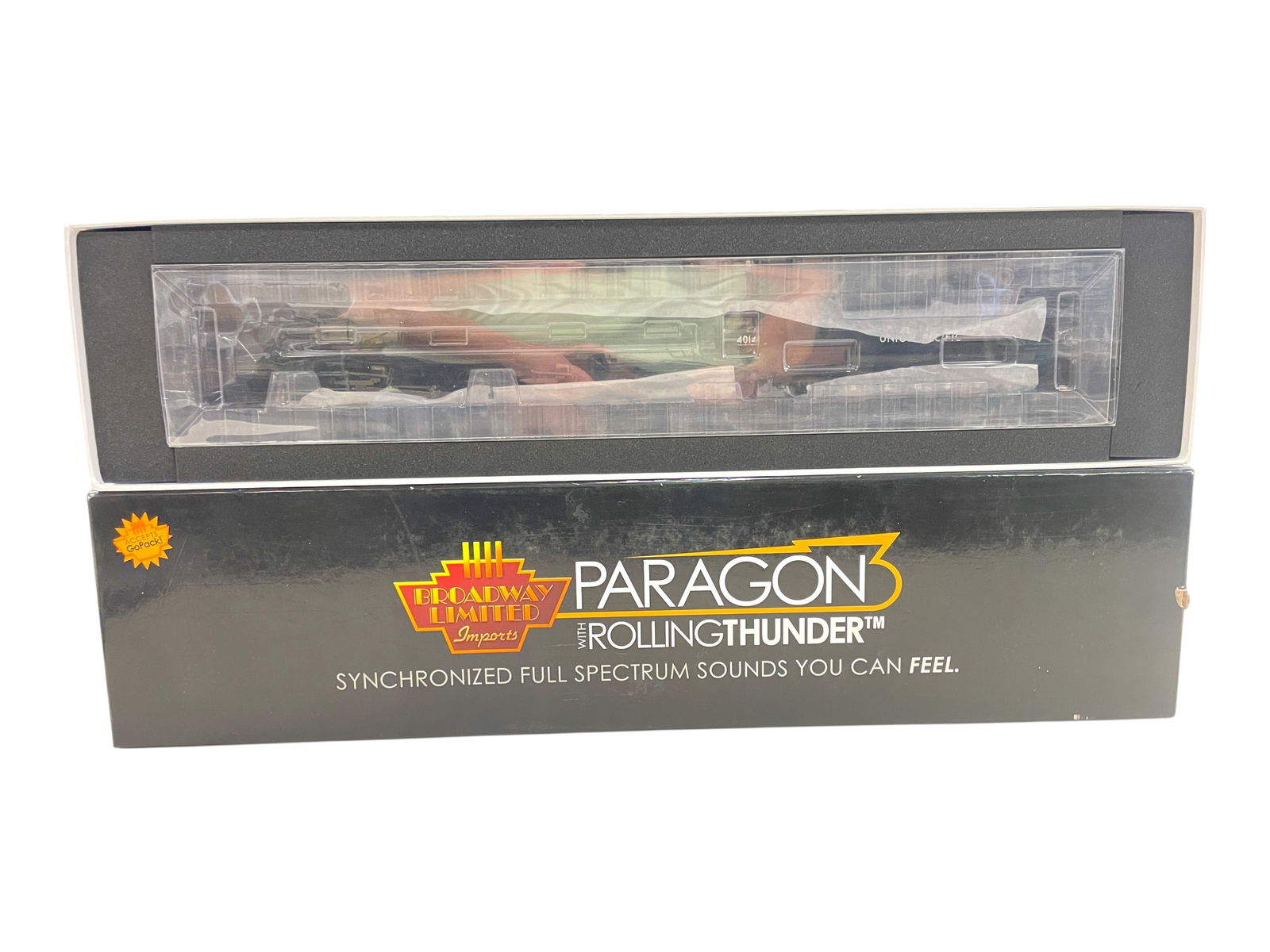 Broadway Ltd Paragon 3 HO 6507 UP Big Boy: HO Gauge. Nice 4-8-8-4 #4014 with Smoke, Sound, DC & DCC. It appears new in box.Shipping: Weiss Auctions offers full-service, in-house shipping for nearly all items in this auction. For a shipping