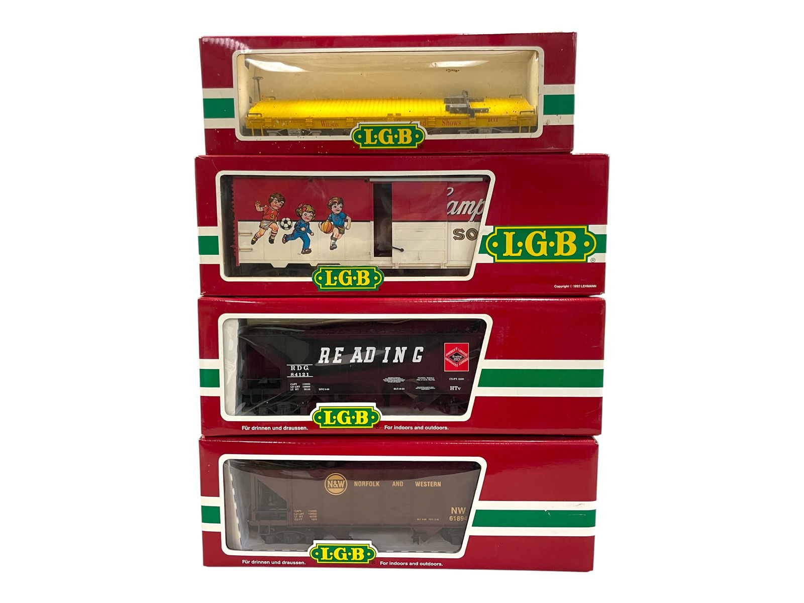 4 LGB Freight Cars (1 of 3)