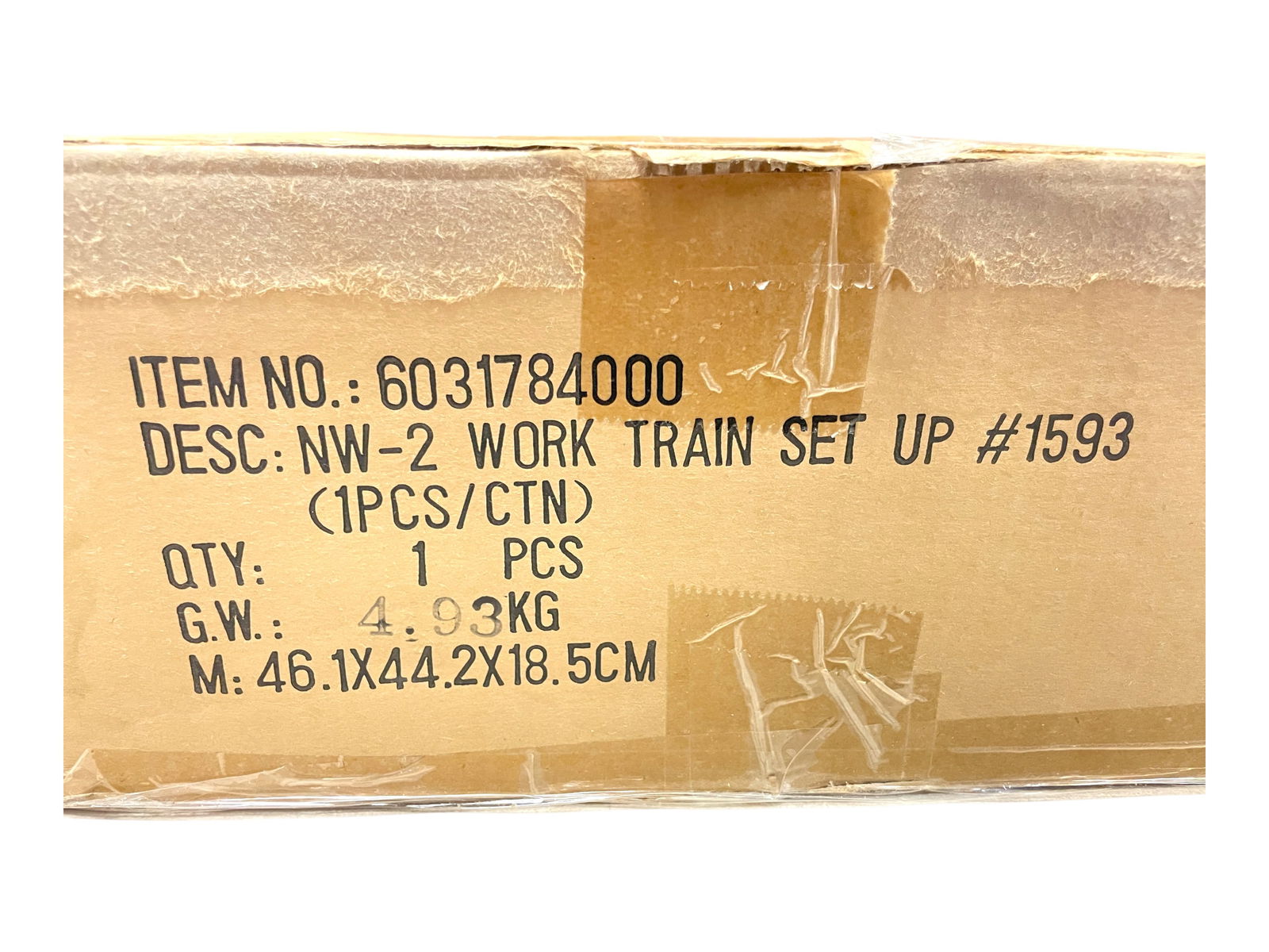 Lionel 31784 Reissue Set 1593: Reissue of the 1953 UP 613 NW2 Set. It is new in set box with shipper.Shipping: Weiss Auctions offers full-service, in-house shipping for nearly all items in this auction. For a shipping quote,