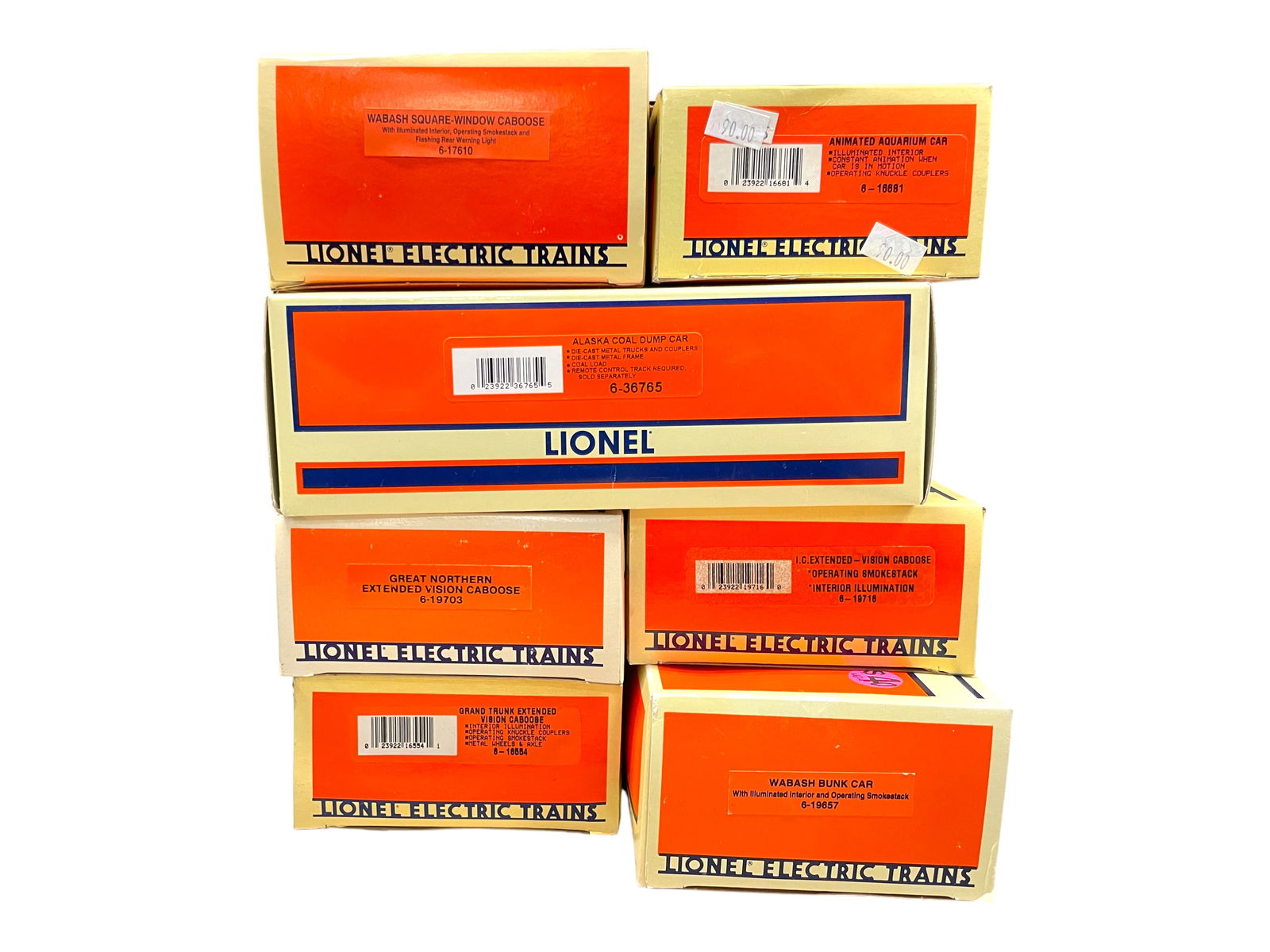 7 Lionel Modern Operating Cars (1 of 3)