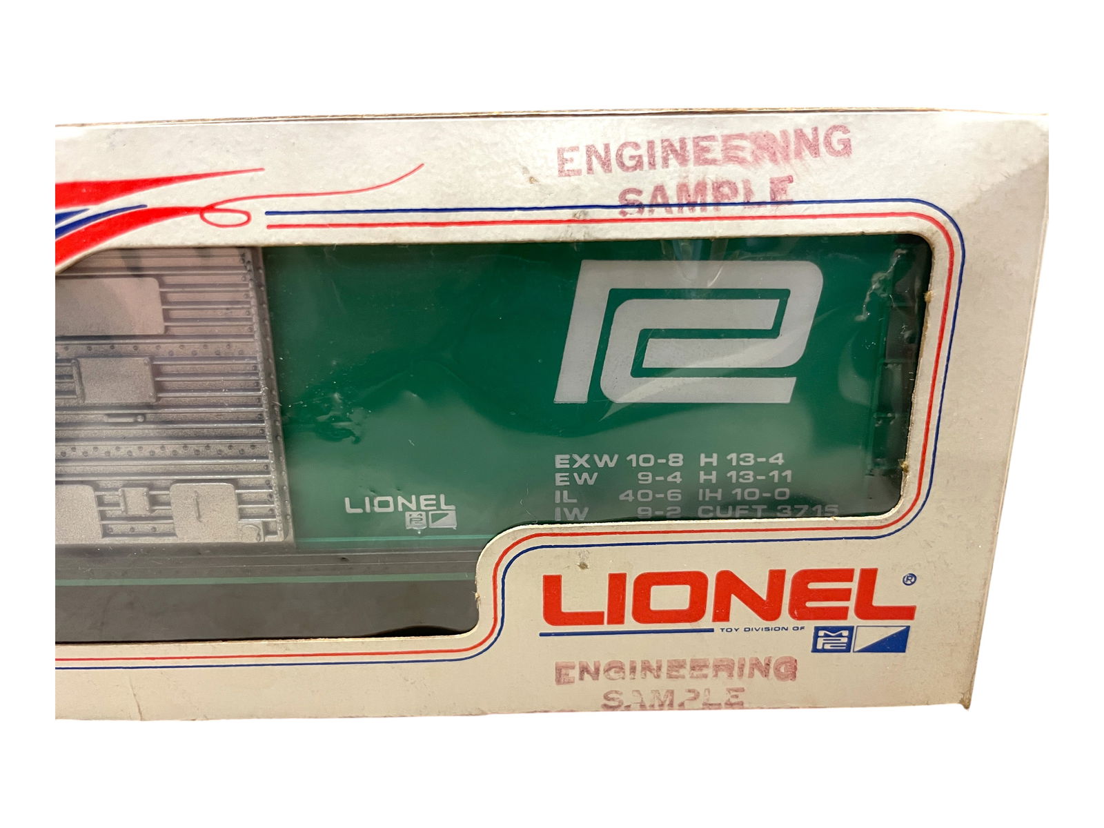 Unusual Lionel Engineering Sample - 2