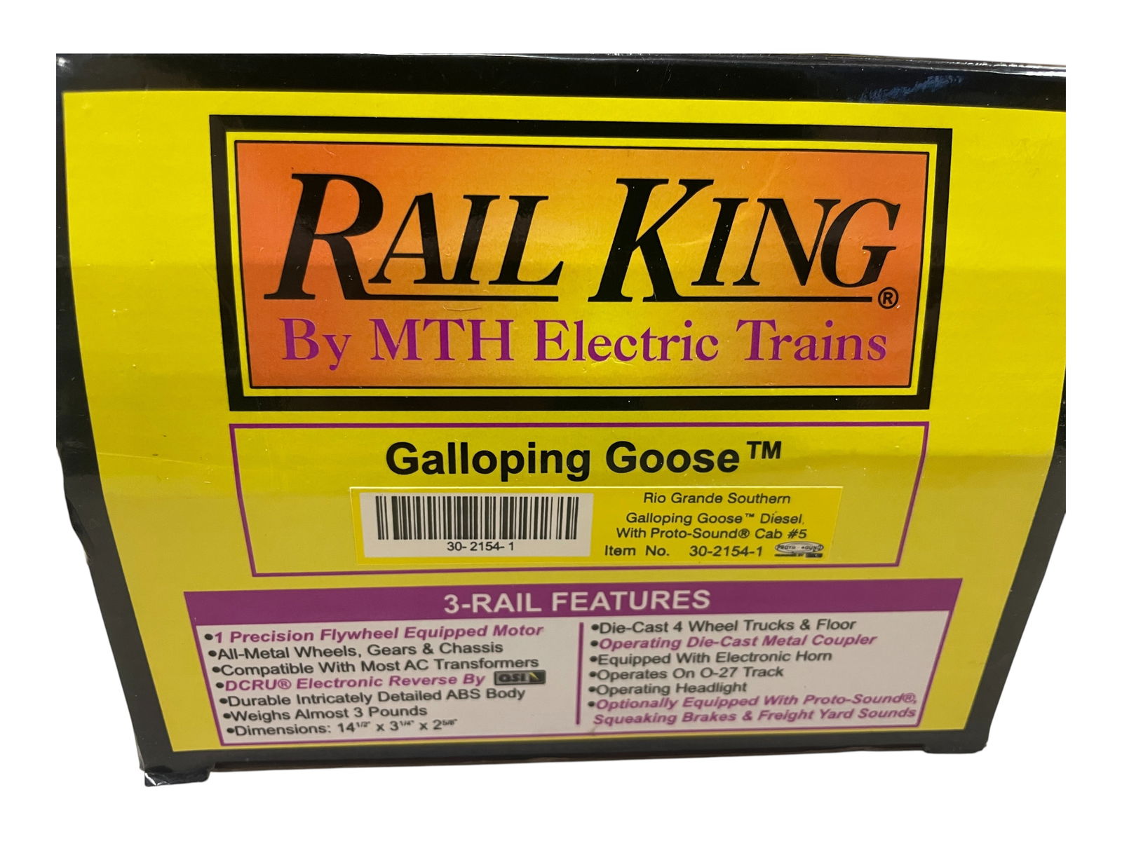 2 MTH RailKing Motorized Units - 2