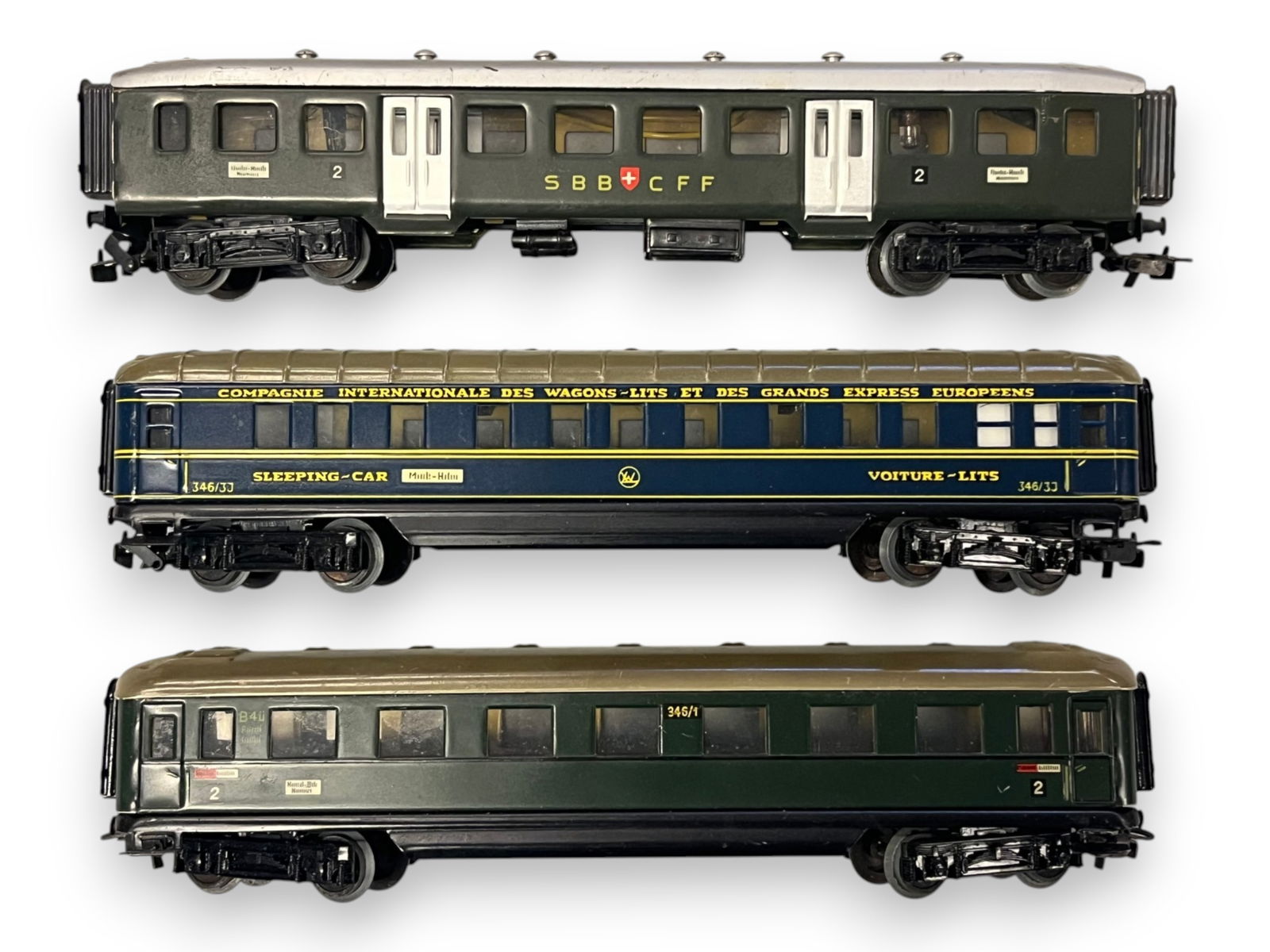 1950s Marklin HO Express Passenger Set - 4