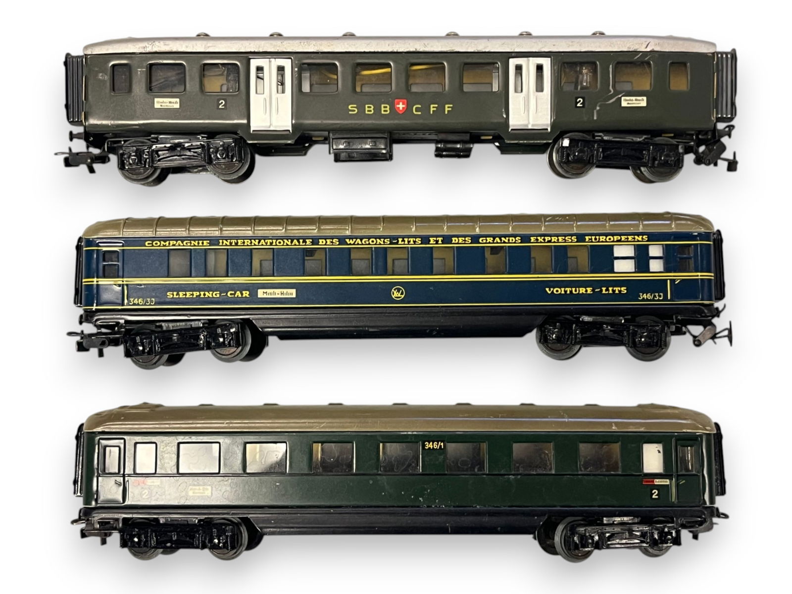 1950s Marklin HO Express Passenger Set - 5