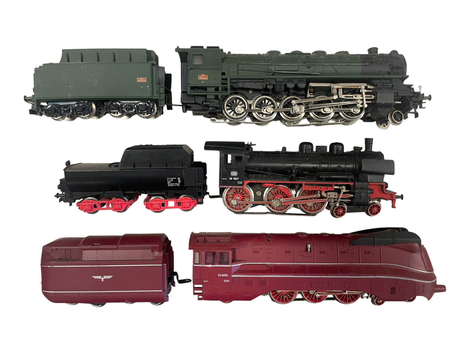 3 Vintage 1970s Marklin HO Steam Locomotives (1 of 3)