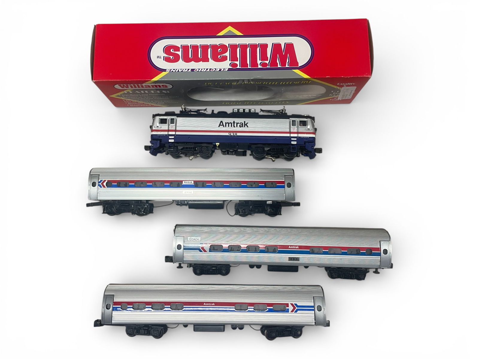 4pc Williams Amtrak Metroliner (1 of 3)