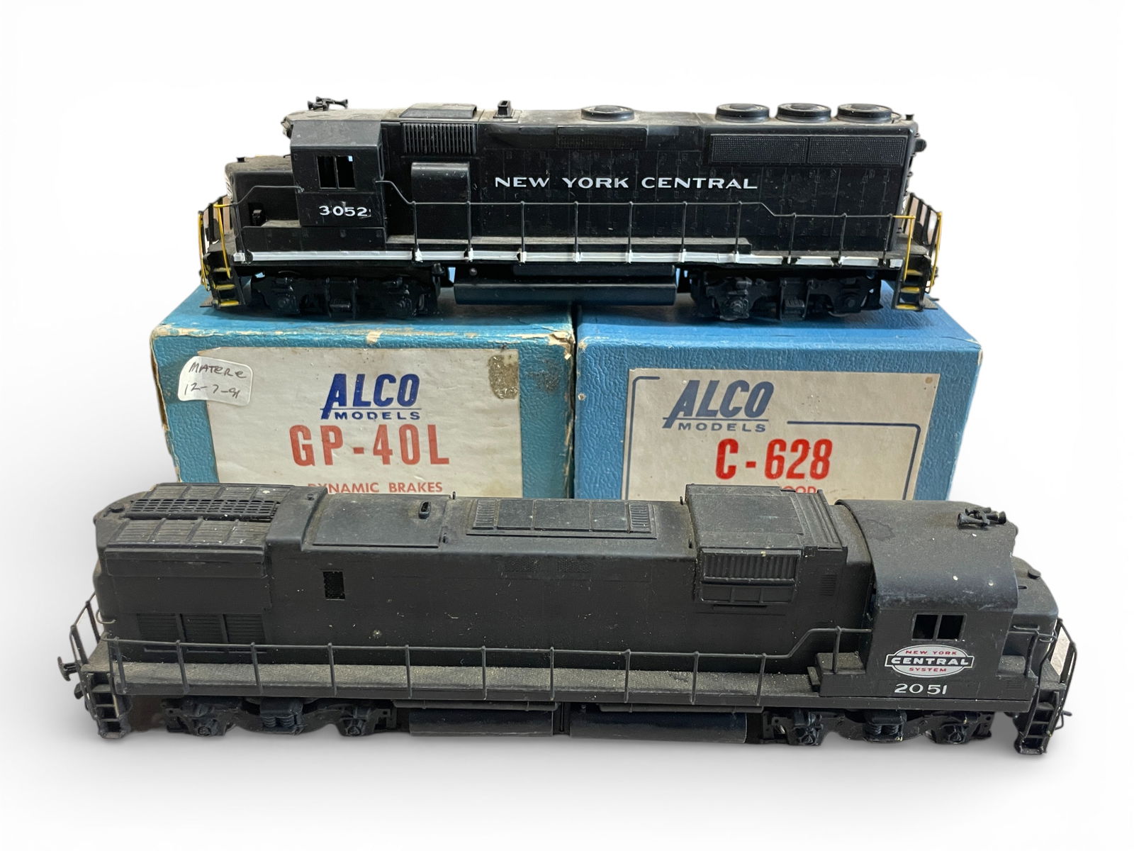 2 Alco Brass HO NYC Diesels (1 of 4)