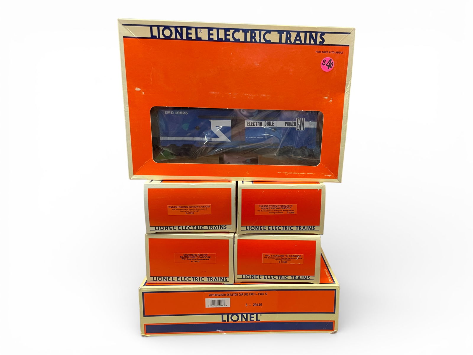6Pc Lionel Freight Assortment (1 of 3)