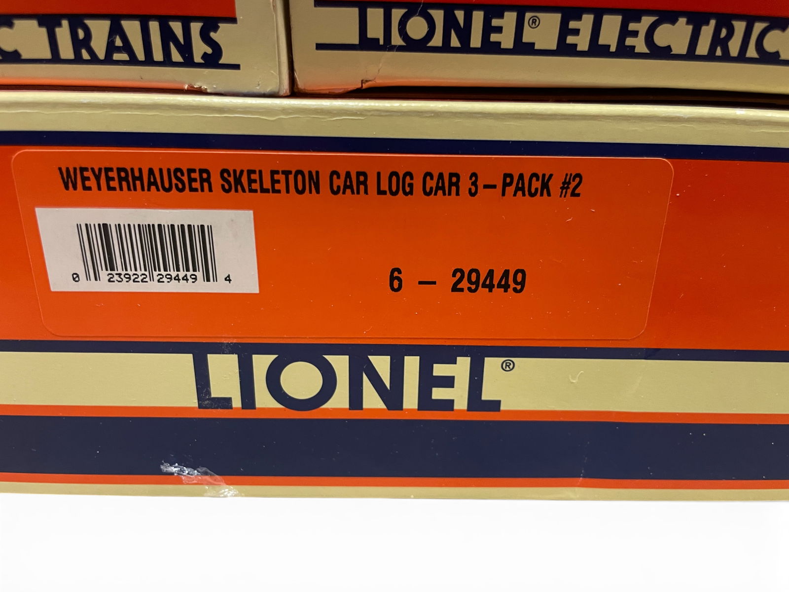 6Pc Lionel Freight Assortment - 2