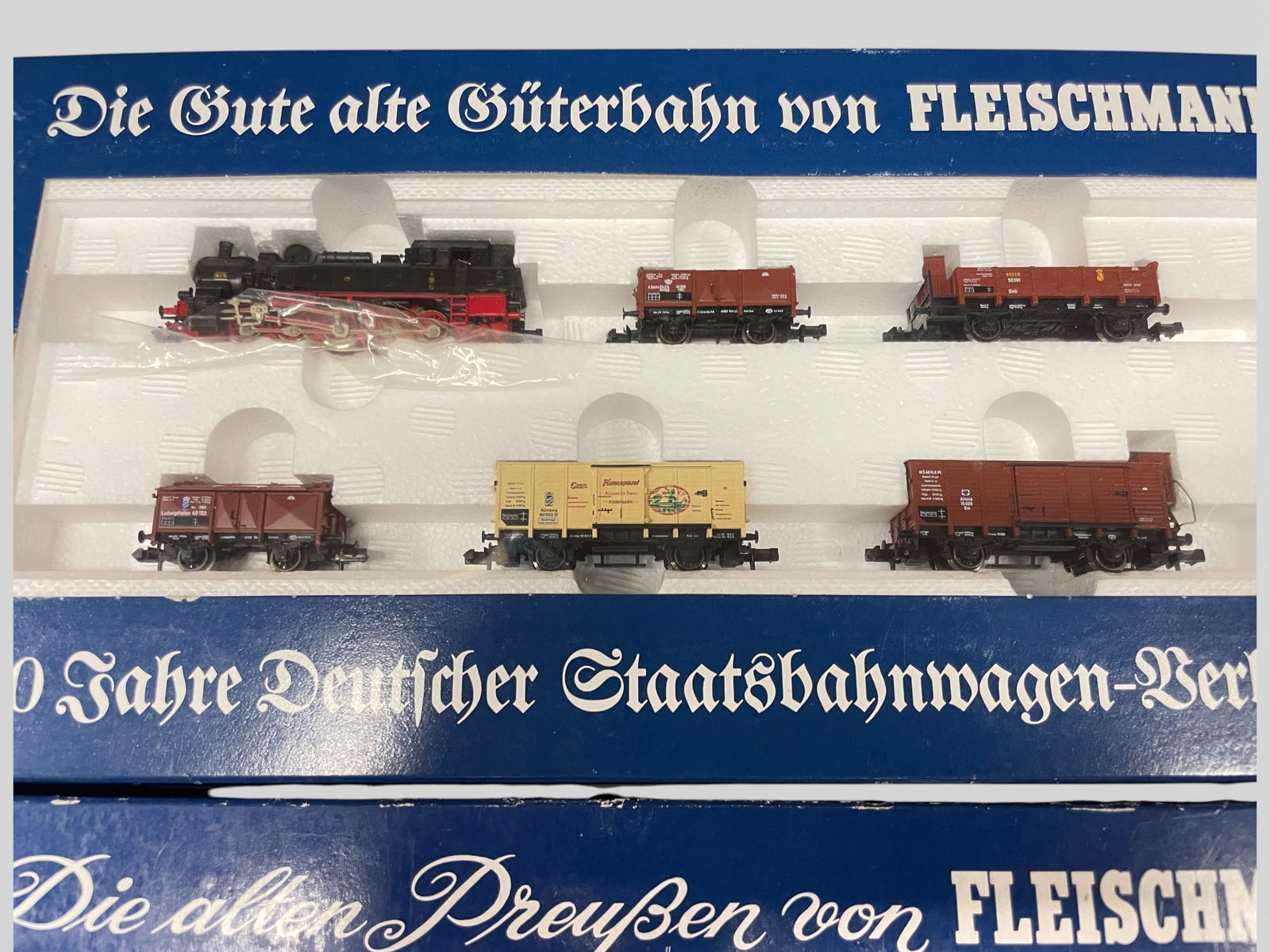 2 Fleischmann Piccalo Prussian Train Sets - 3