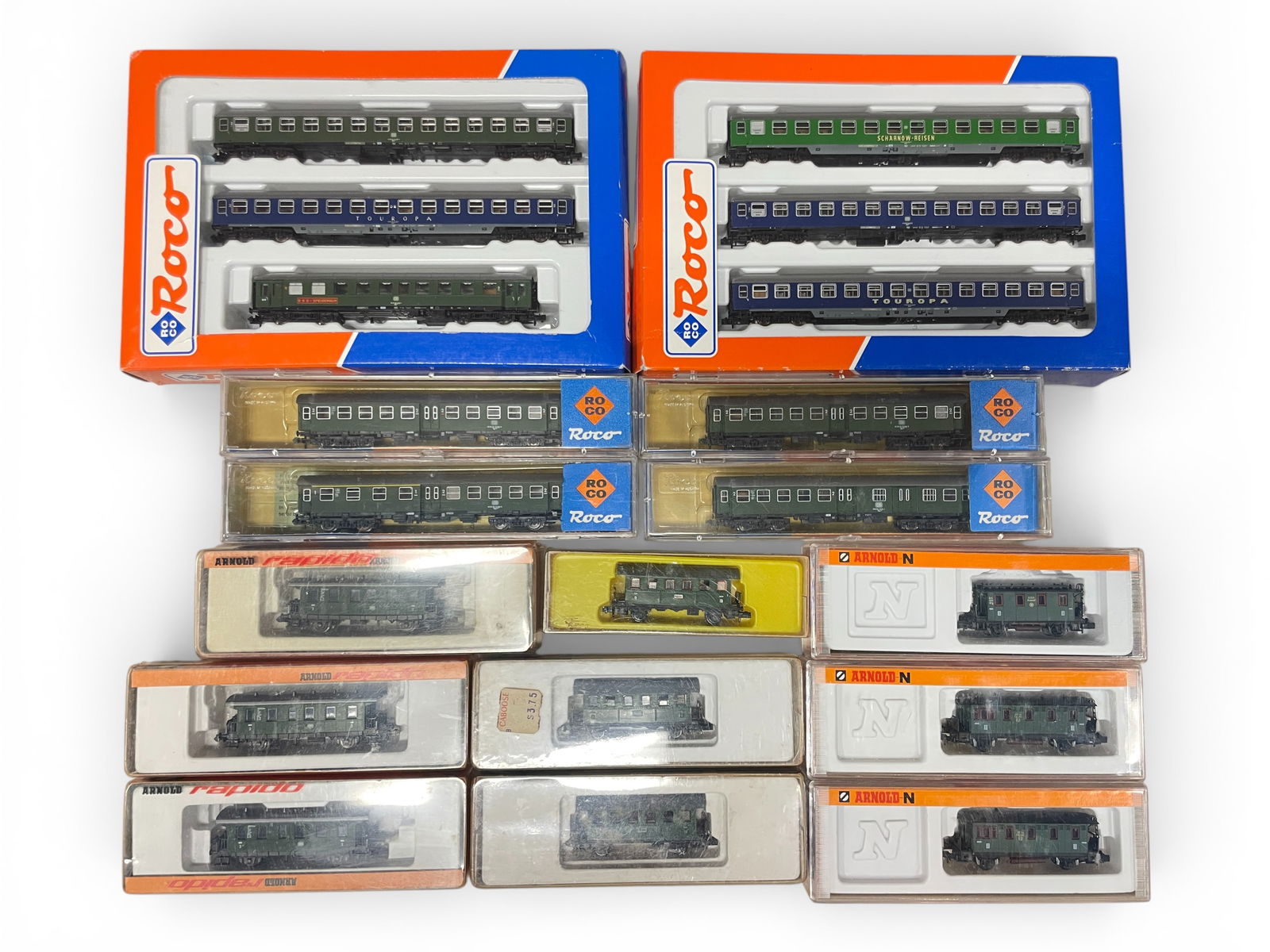 15pc Euro Style Passenger Cars & Sets (1 of 7)