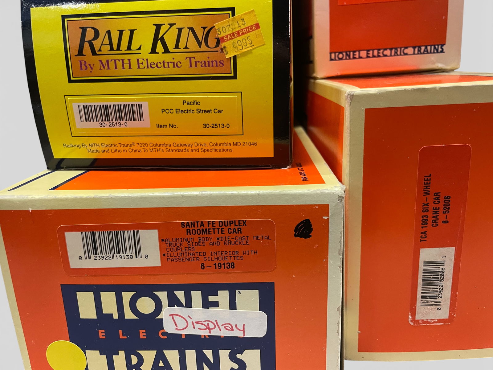 6 Assorted Modern Trains - 2