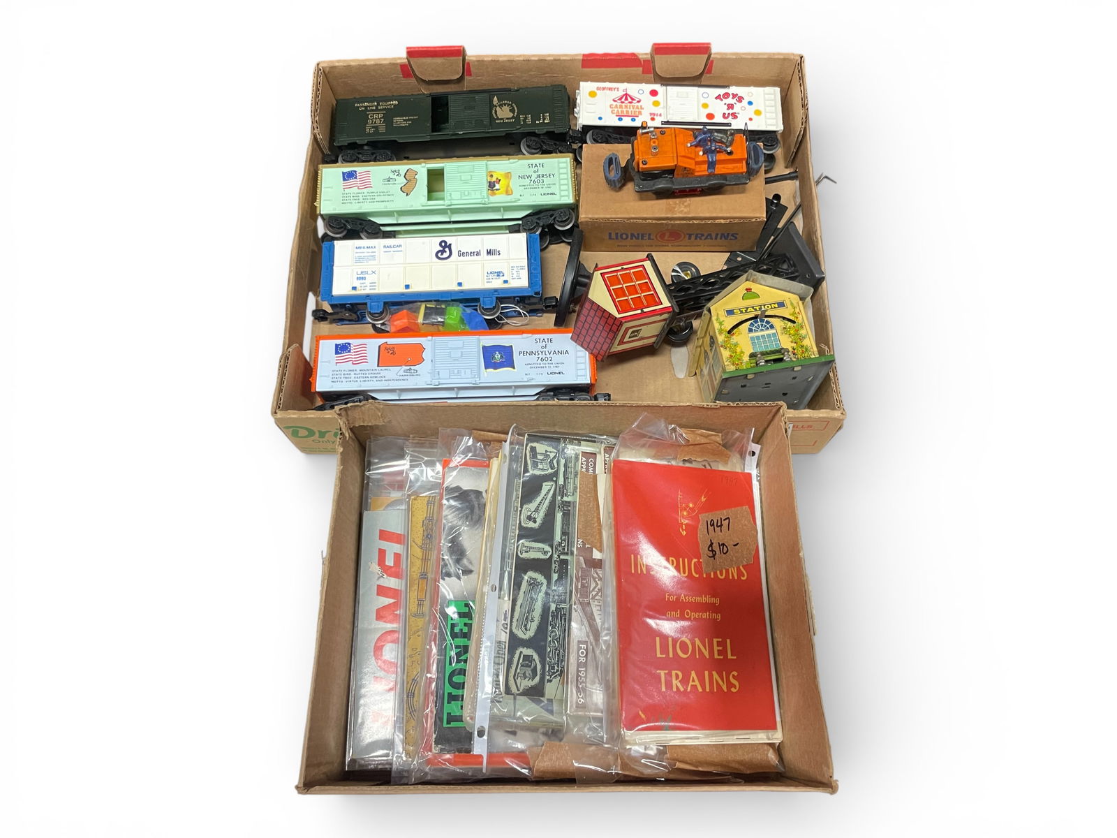 Misc Lionel & Marx Trains & Paper Lot (1 of 10)